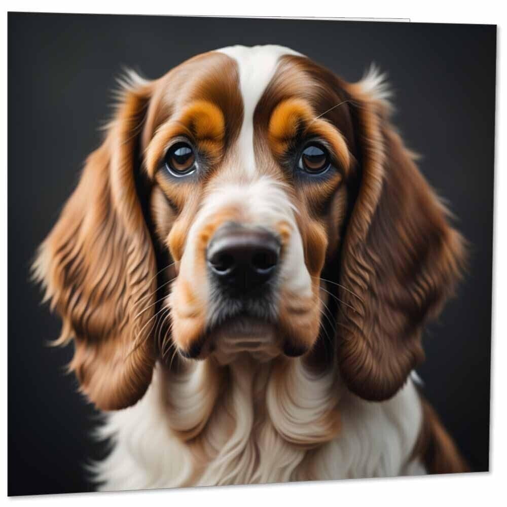 Cocker Spaniel Greeting Card - Cocker Spaniel - 145mm x 145mm