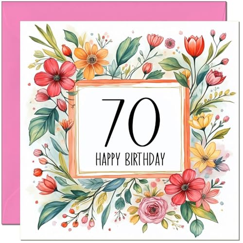 Birthday Card for Women - Any Age - Floral