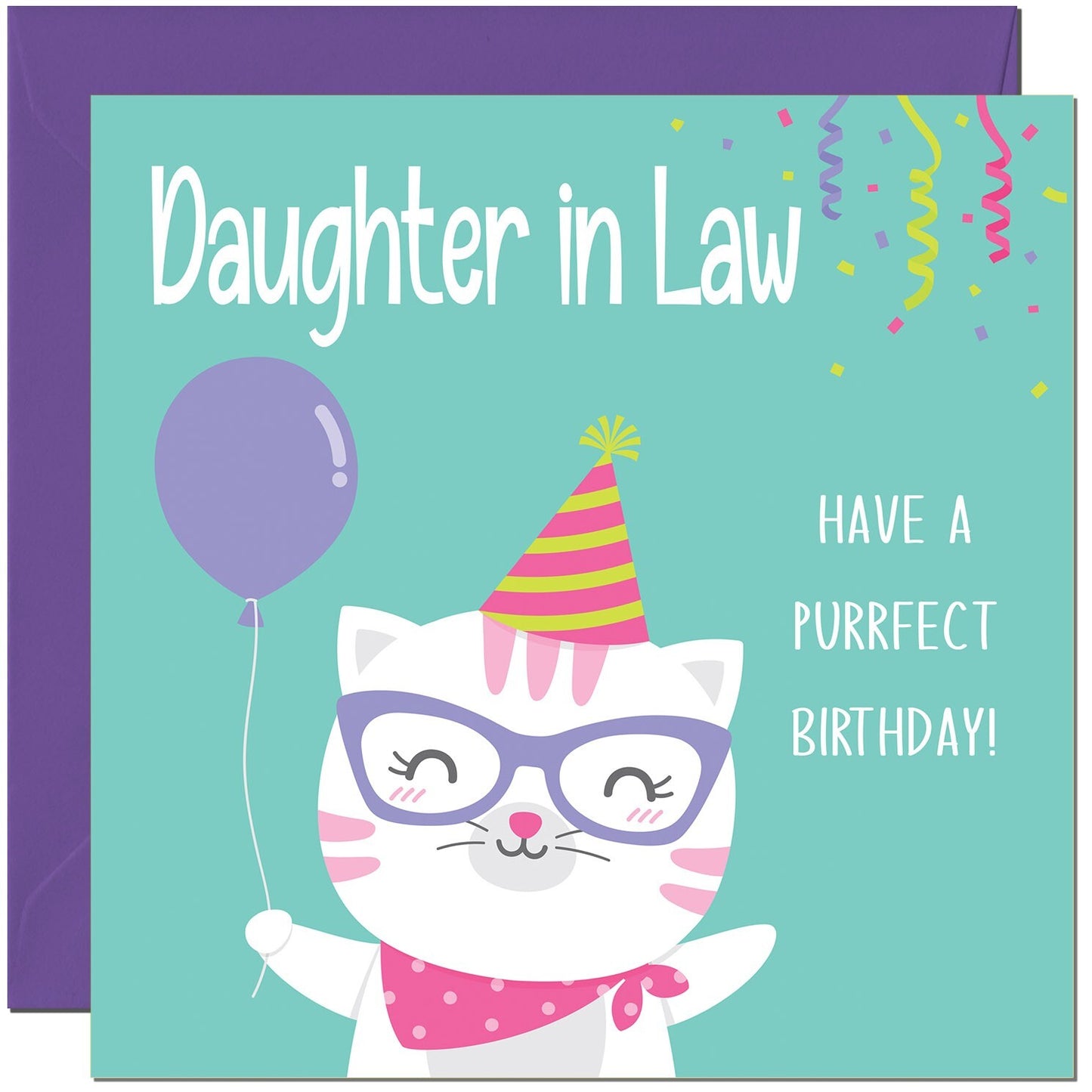 Purrfect Birthday - Kitty Cute Cat