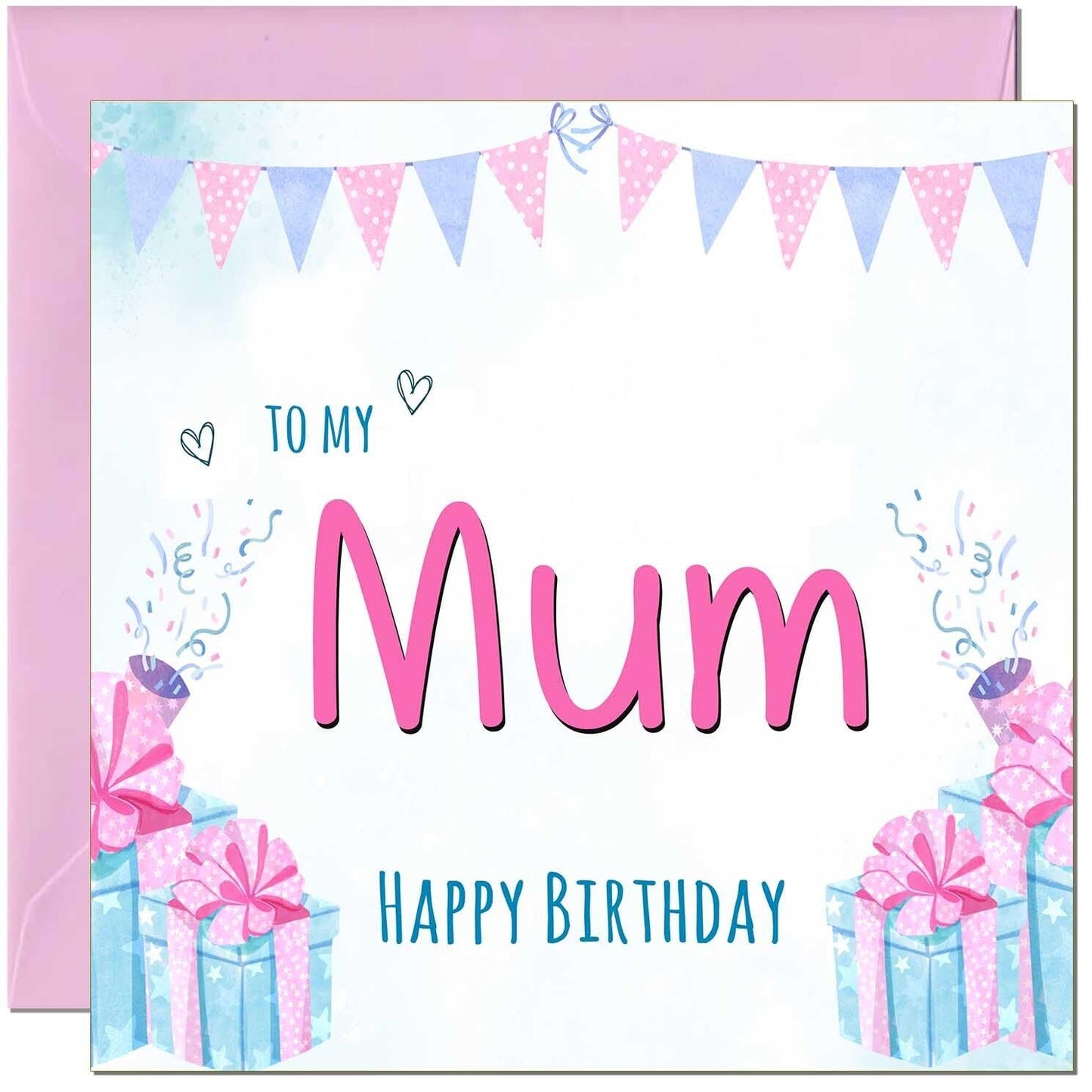 Womens Birthday Card for Ladies Shabby Chic
