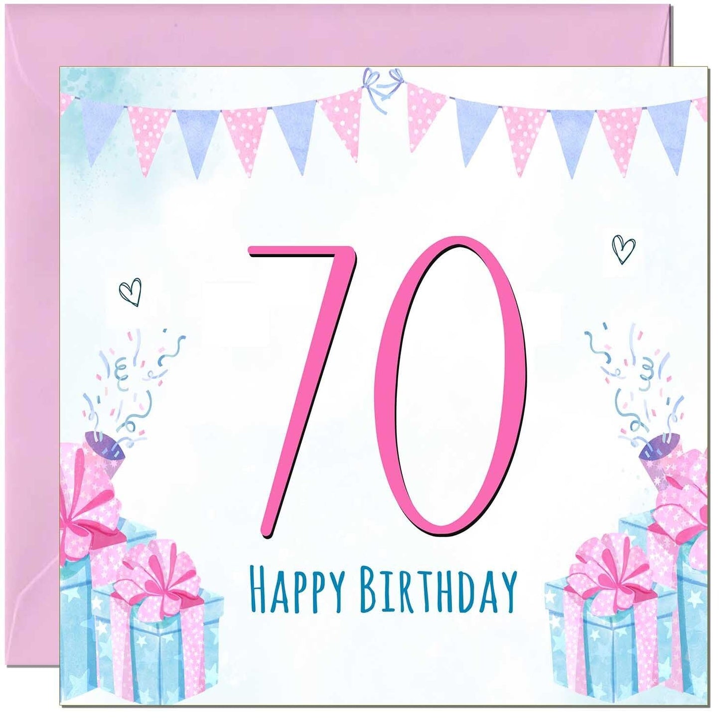 Womens Birthday Card for Ladies Shabby Chic