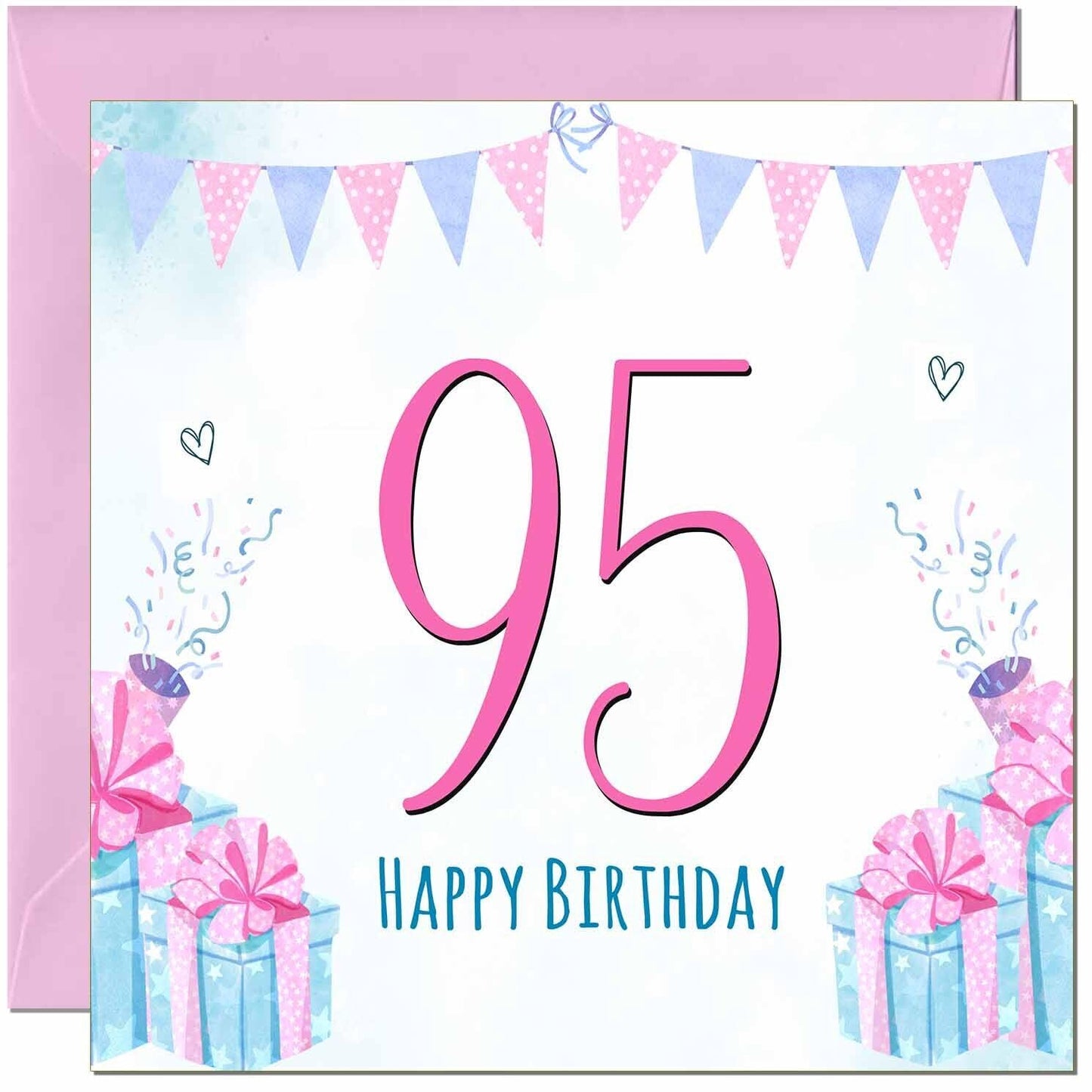 Womens Birthday Card for Ladies Shabby Chic
