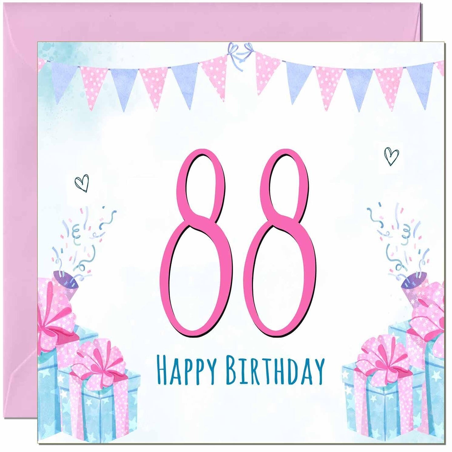 Womens Birthday Card for Ladies Shabby Chic