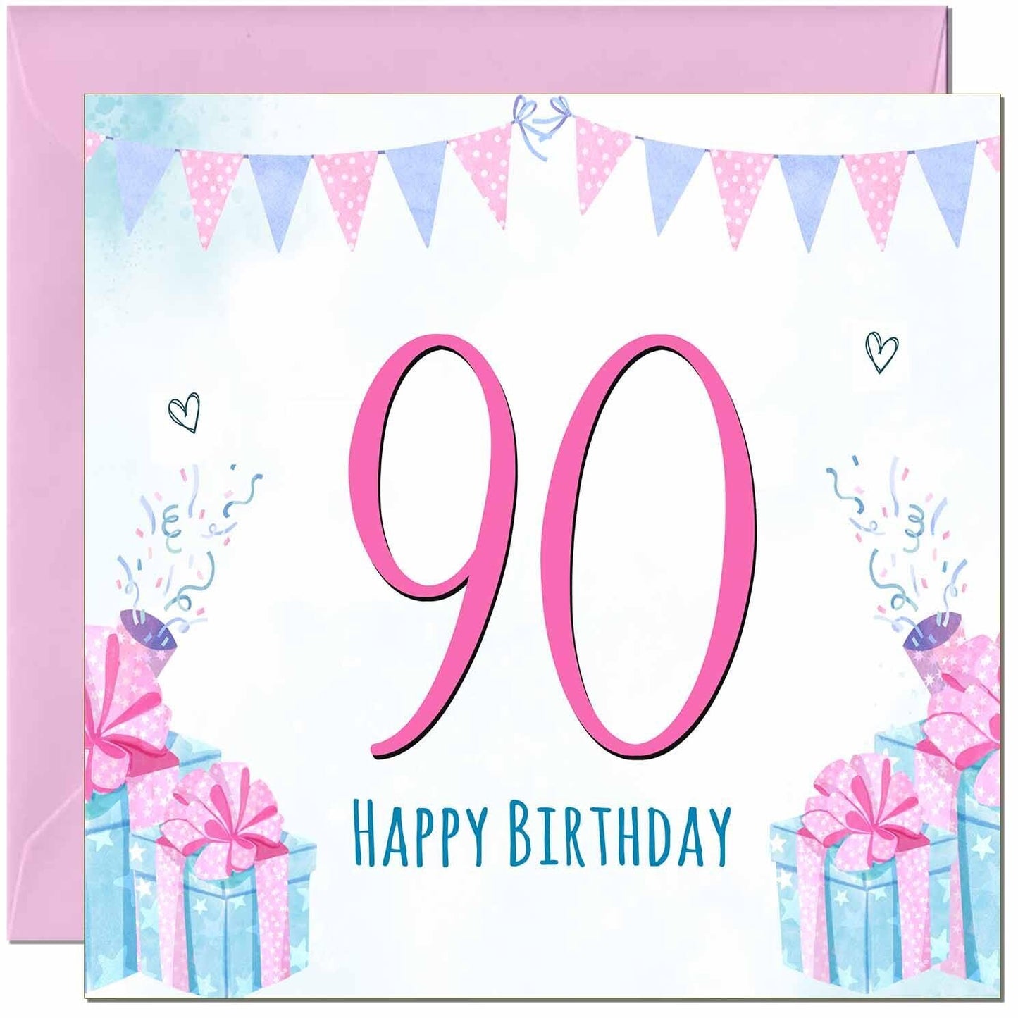 Womens Birthday Card for Ladies Shabby Chic