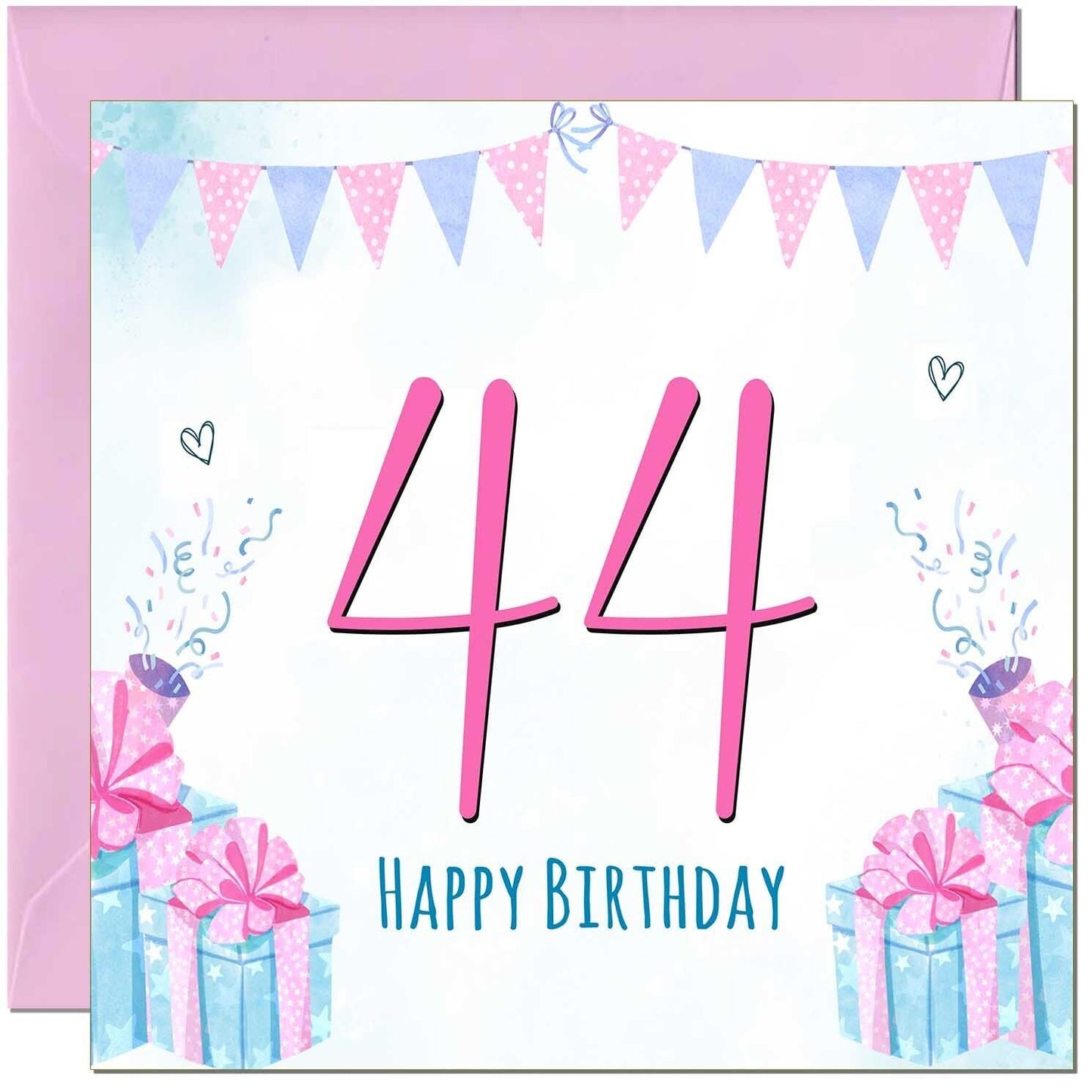 Womens Birthday Card for Ladies Shabby Chic