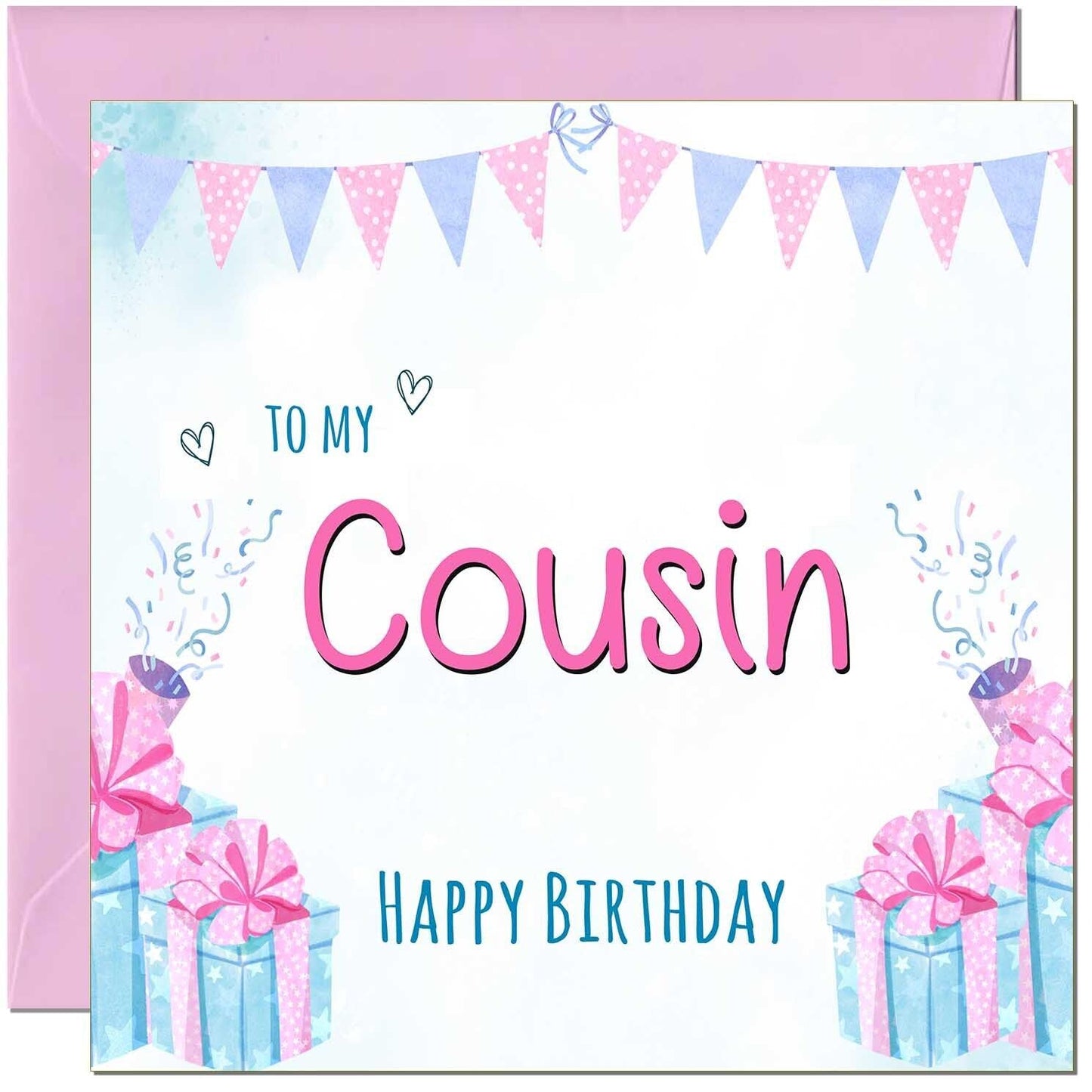 Womens Birthday Card for Ladies Shabby Chic