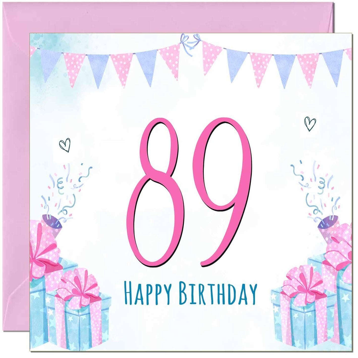 Womens Birthday Card for Ladies Shabby Chic