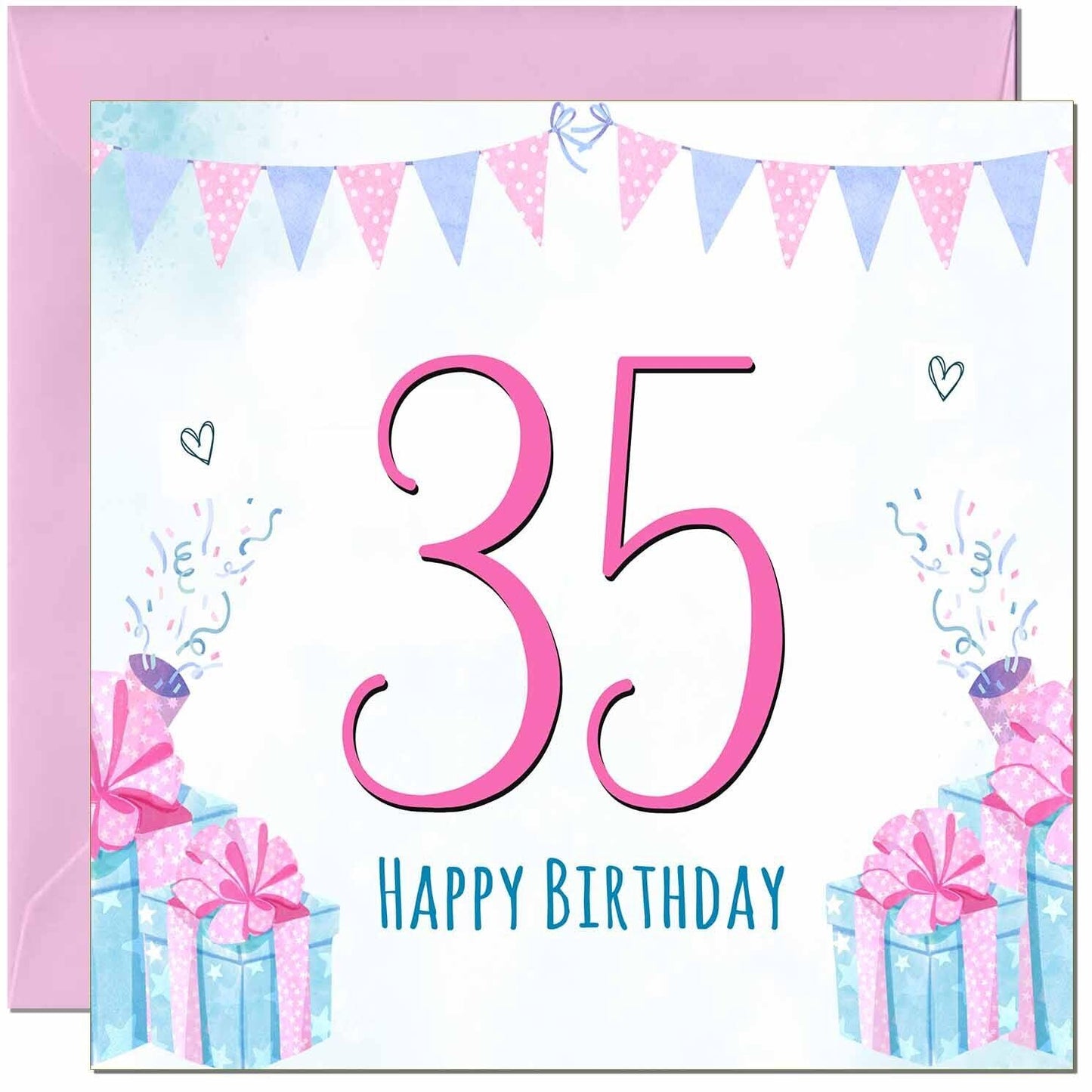 Womens Birthday Card for Ladies Shabby Chic