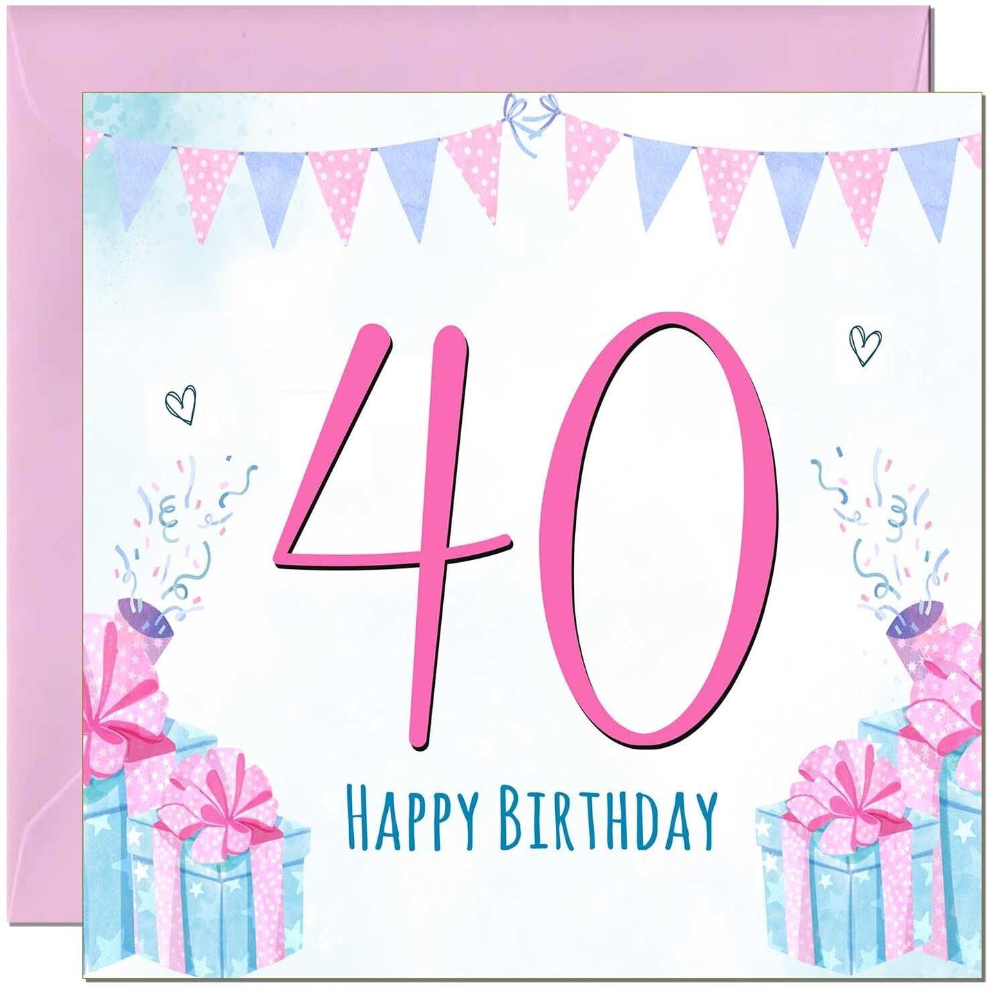 Womens Birthday Card for Ladies Shabby Chic