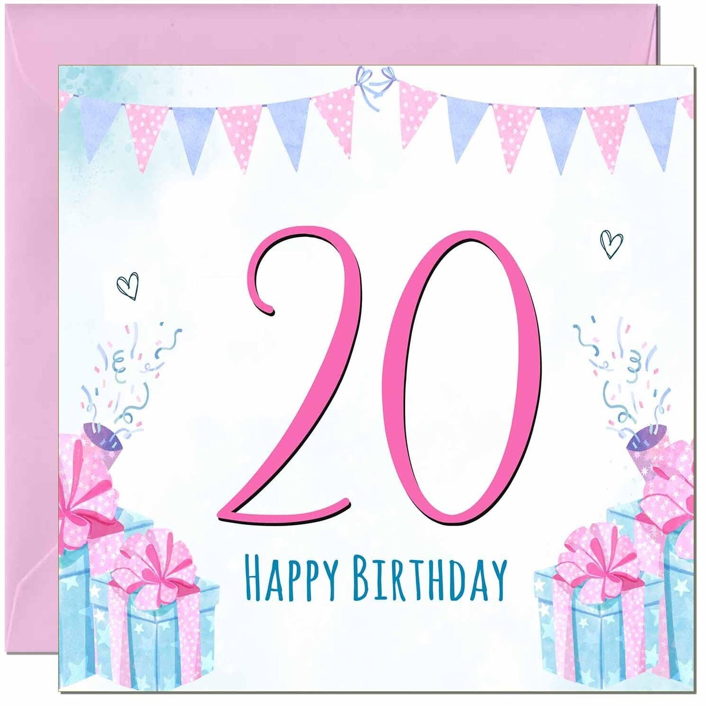 Womens Birthday Card for Ladies Shabby Chic
