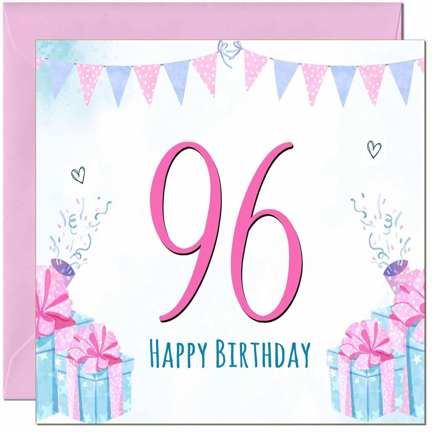 Womens Birthday Card for Ladies Shabby Chic