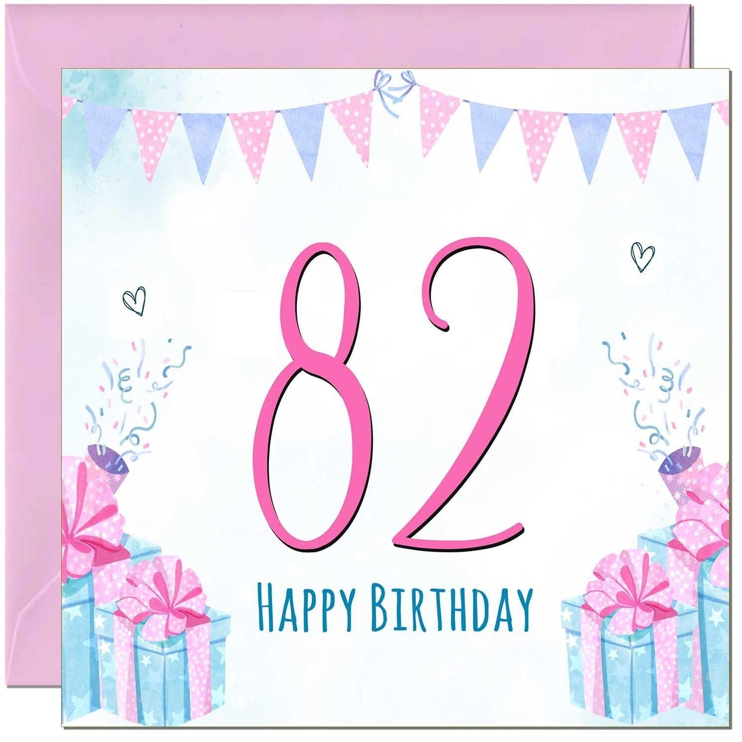 Womens Birthday Card for Ladies Shabby Chic