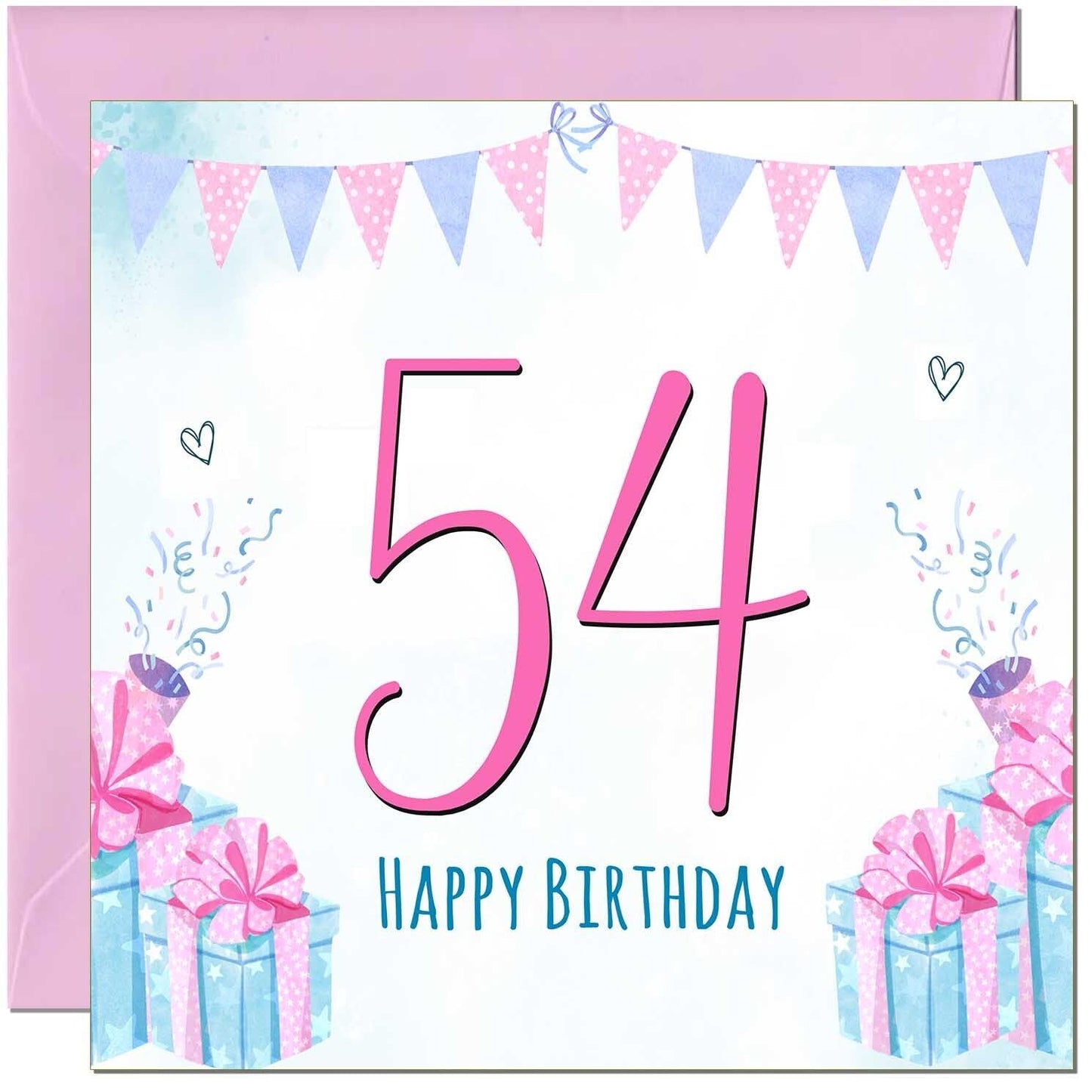 Womens Birthday Card for Ladies Shabby Chic