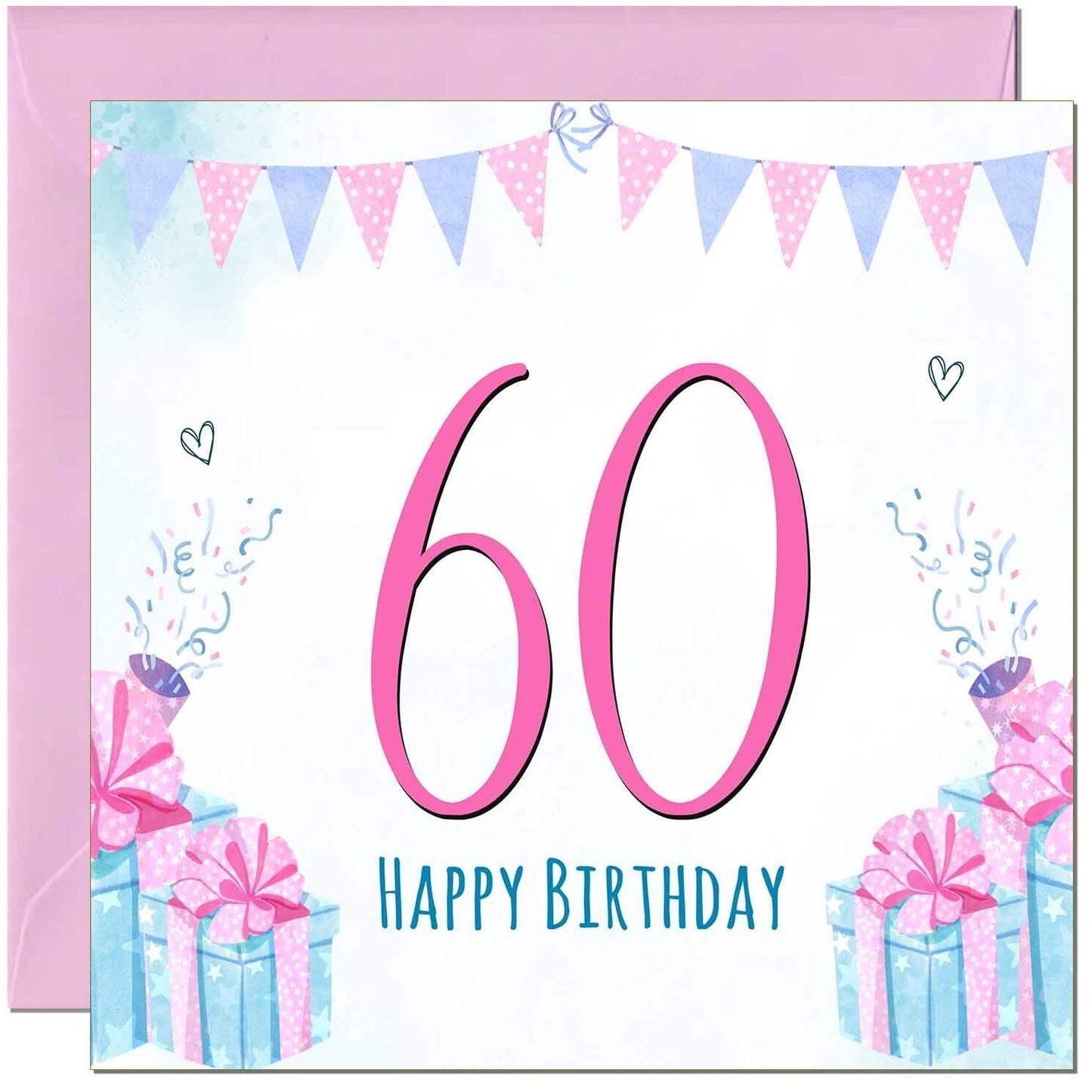 Womens Birthday Card for Ladies Shabby Chic
