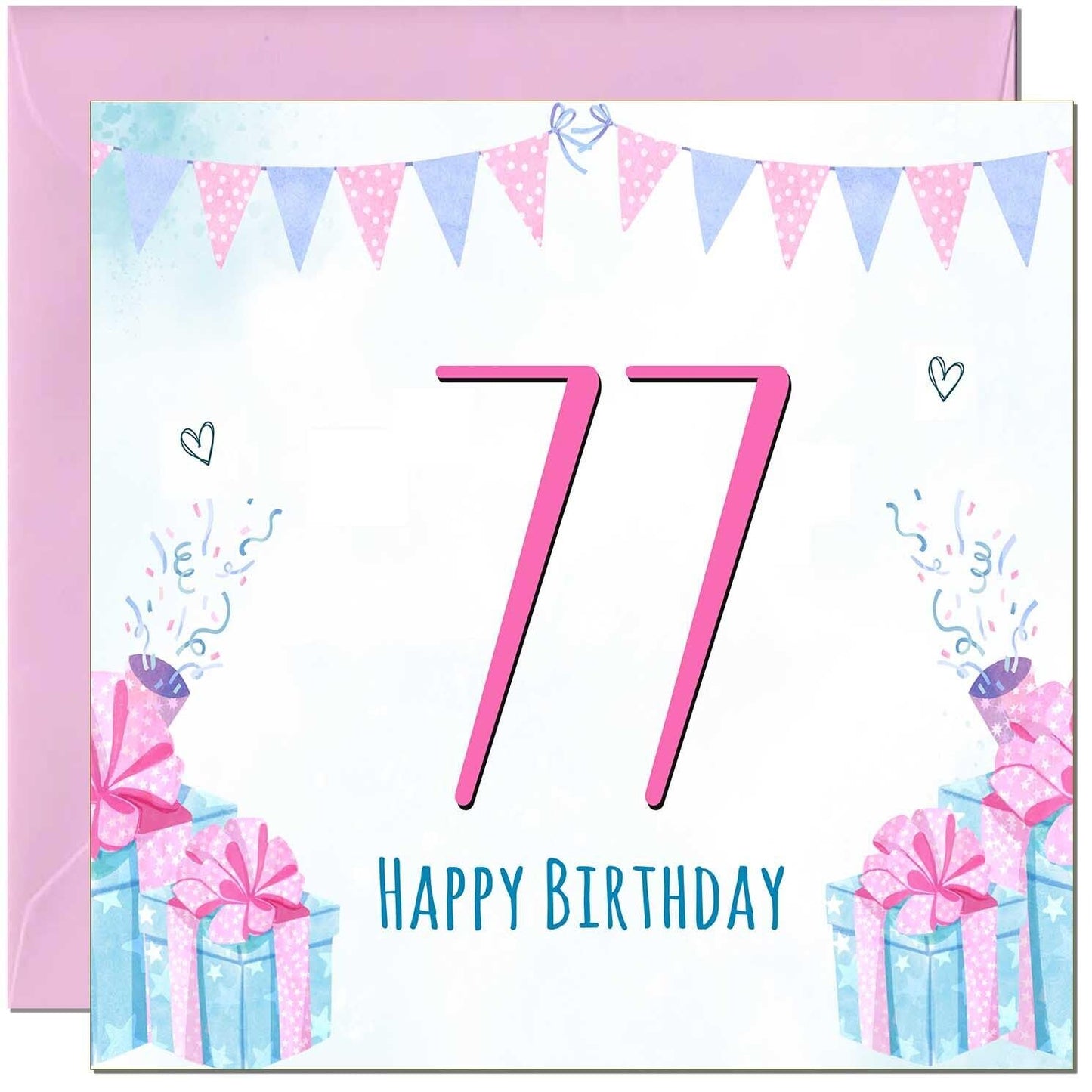 Womens Birthday Card for Ladies Shabby Chic