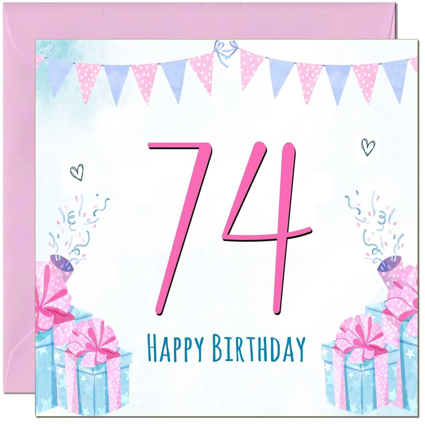 Womens Birthday Card for Ladies Shabby Chic