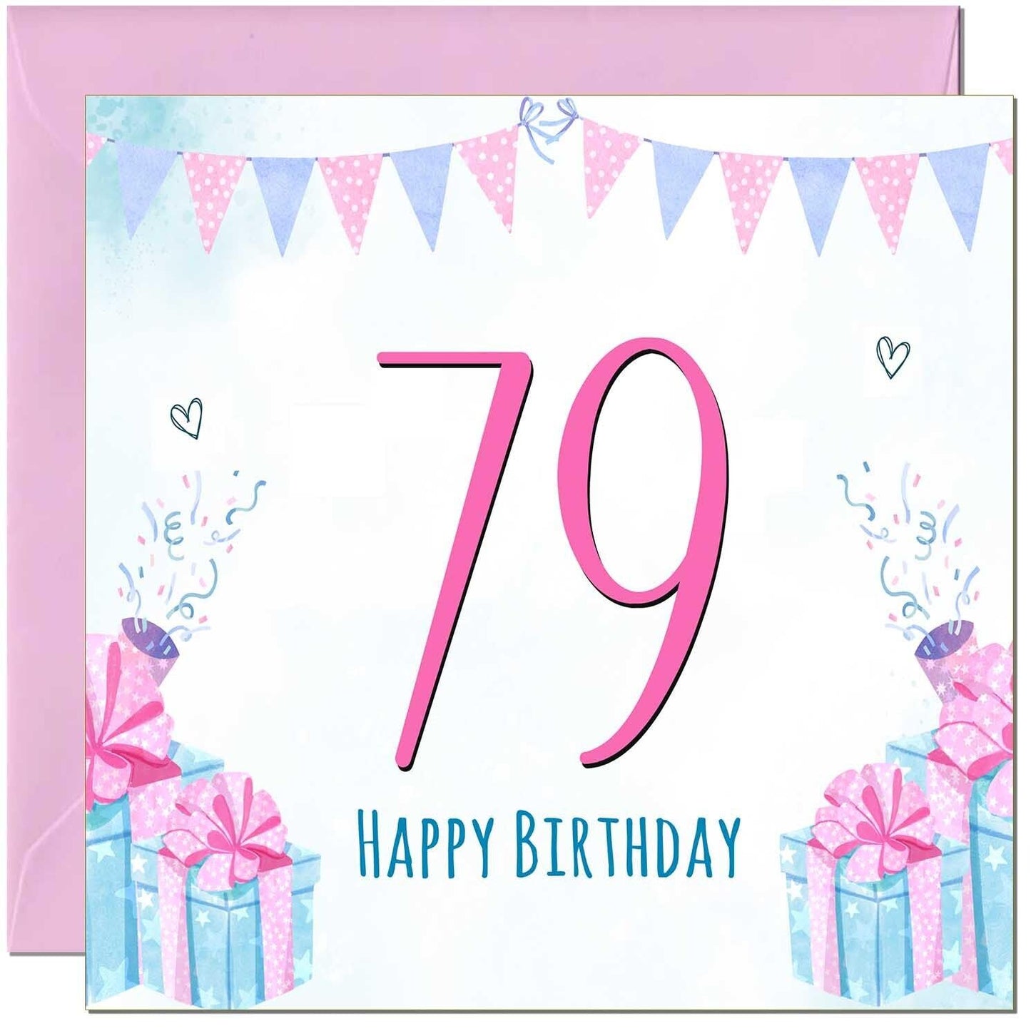 Womens Birthday Card for Ladies Shabby Chic