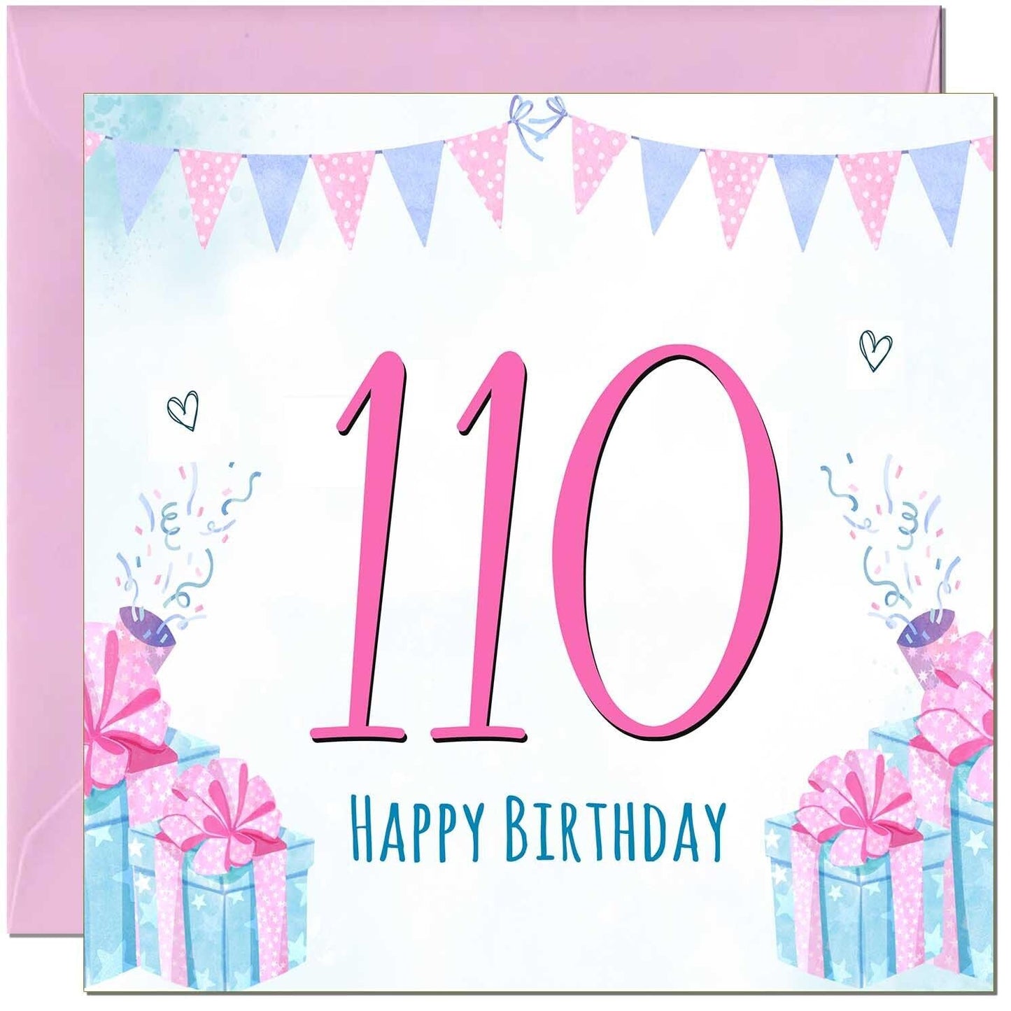 Womens Birthday Card for Ladies Shabby Chic