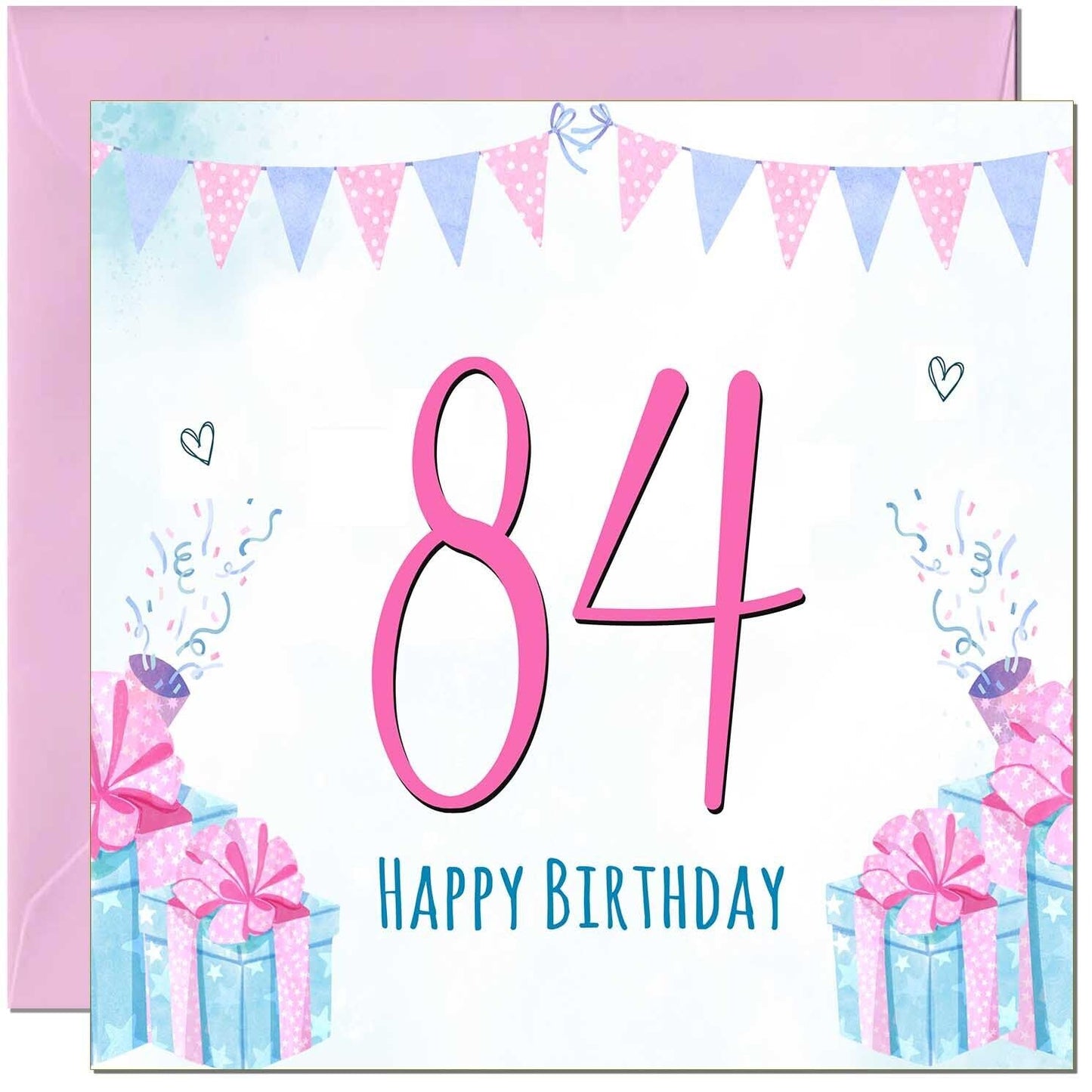 Womens Birthday Card for Ladies Shabby Chic