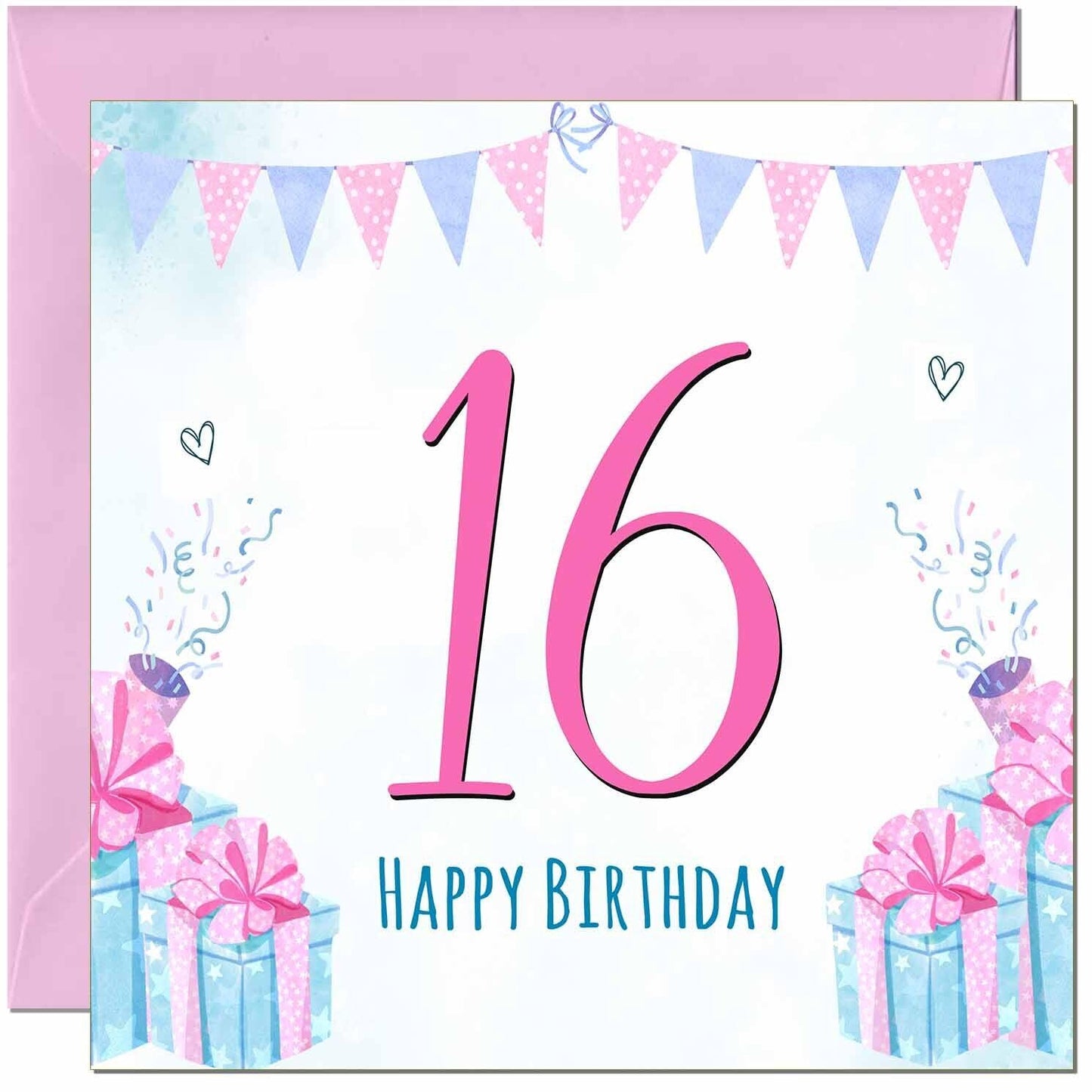 Womens Birthday Card for Ladies Shabby Chic