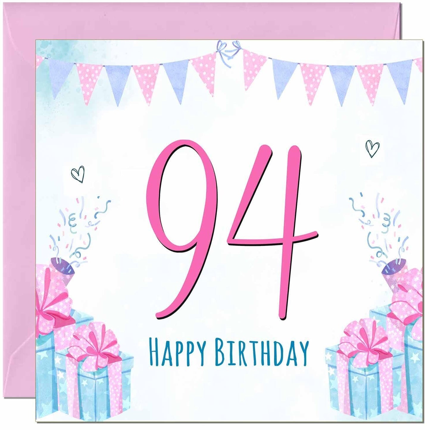 Womens Birthday Card for Ladies Shabby Chic