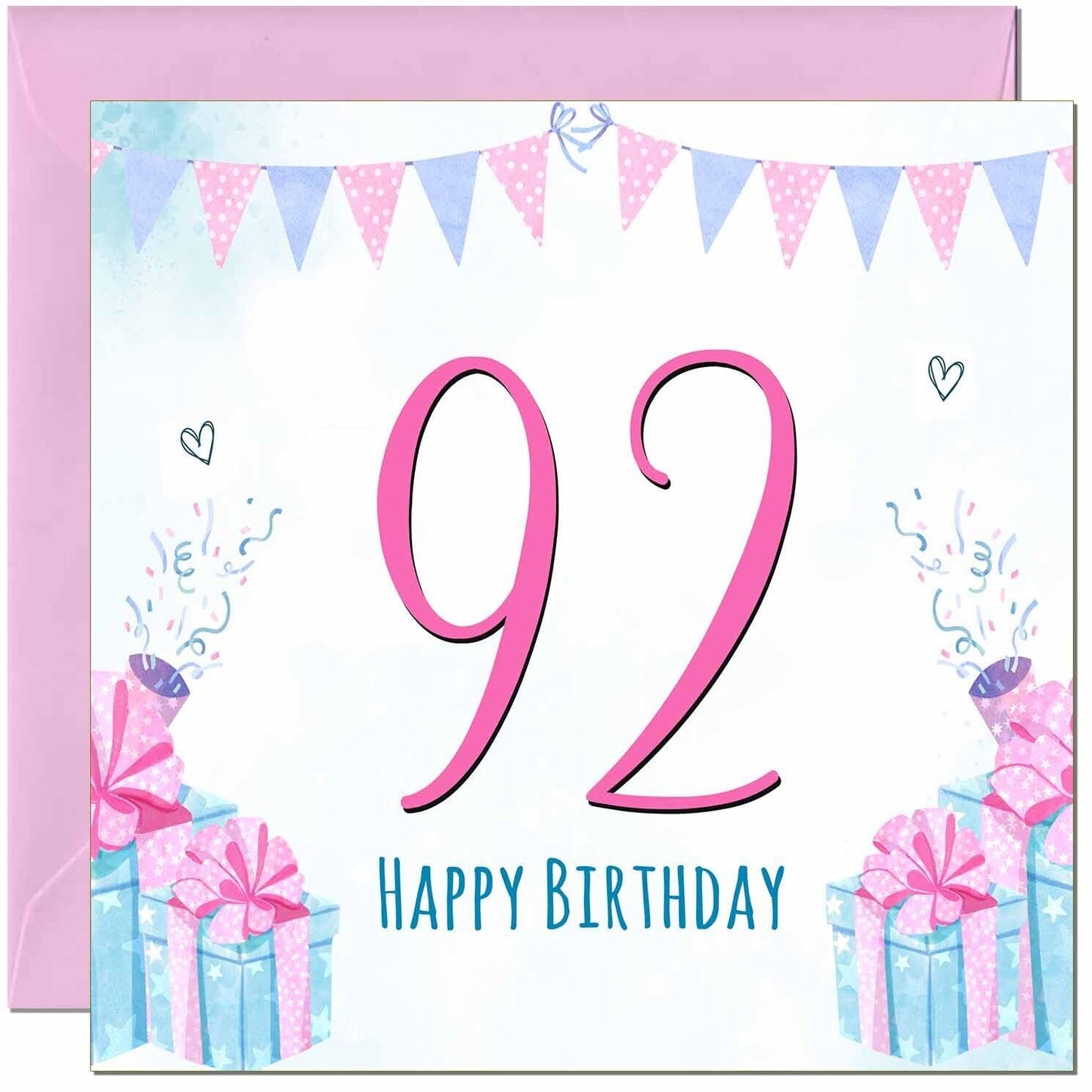 Womens Birthday Card for Ladies Shabby Chic