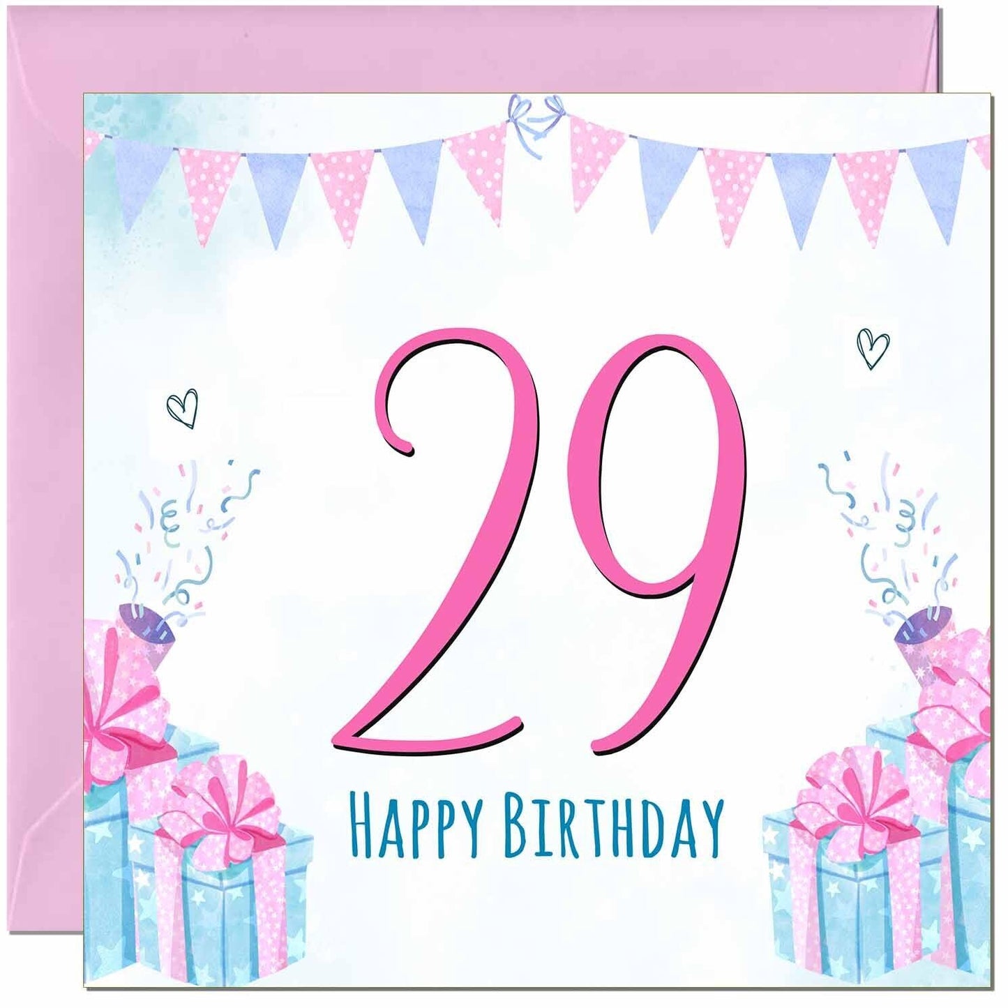 Womens Birthday Card for Ladies Shabby Chic