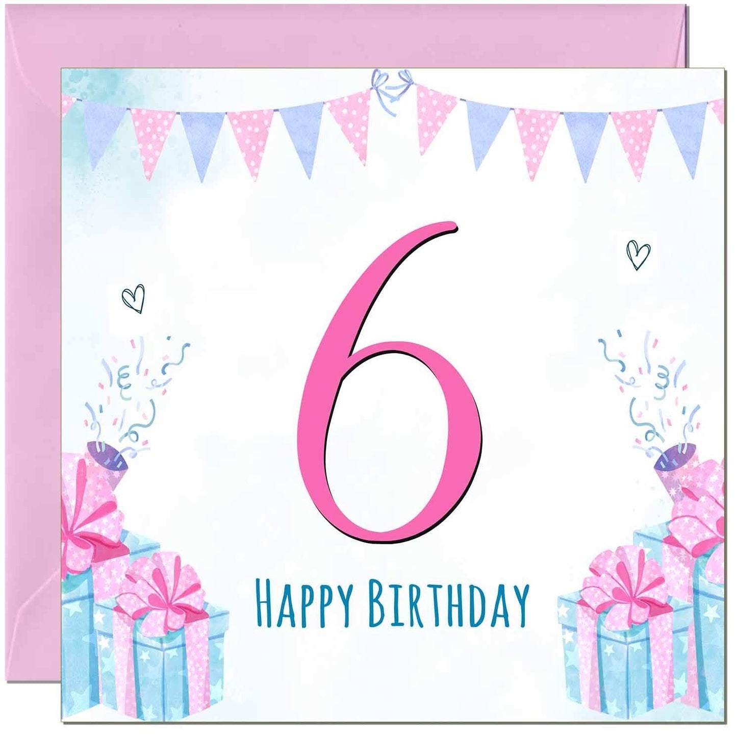 Womens Birthday Card for Ladies Shabby Chic