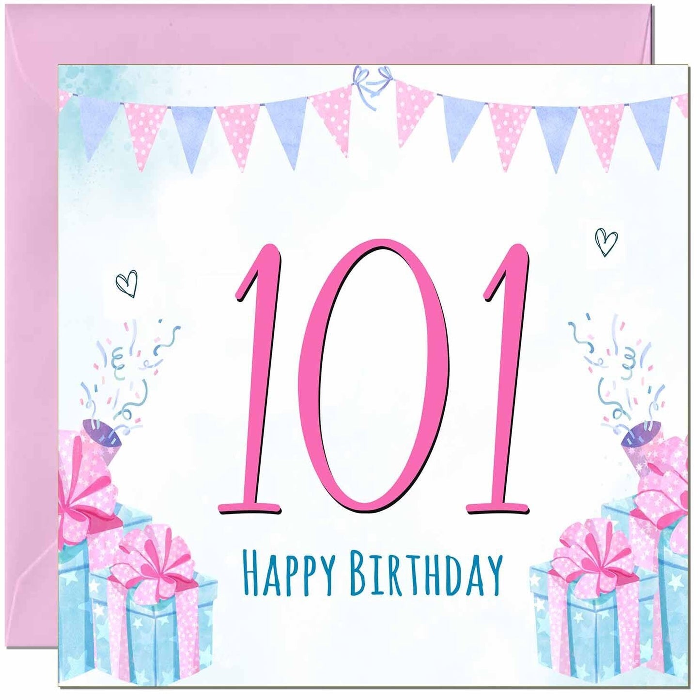 Womens Birthday Card for Ladies Shabby Chic