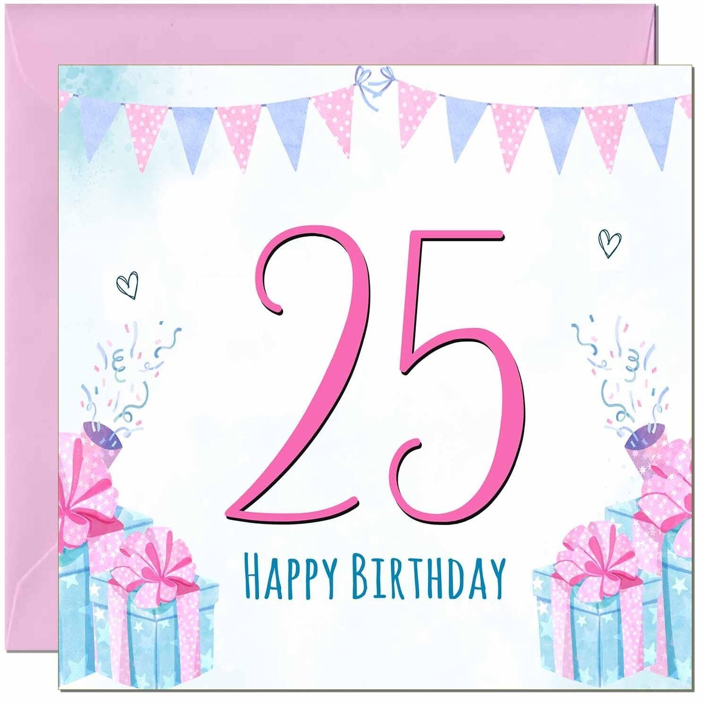 Womens Birthday Card for Ladies Shabby Chic