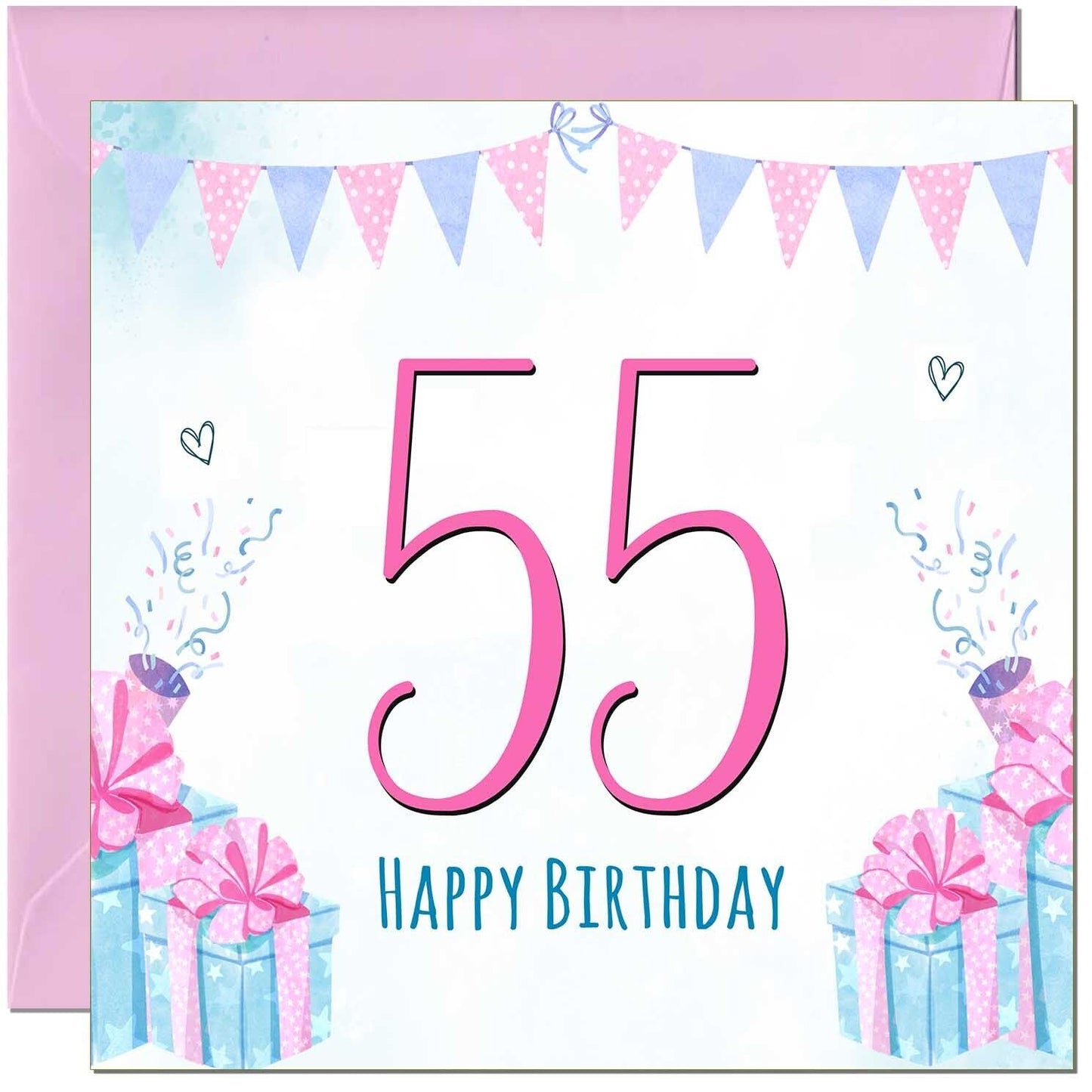 Womens Birthday Card for Ladies Shabby Chic