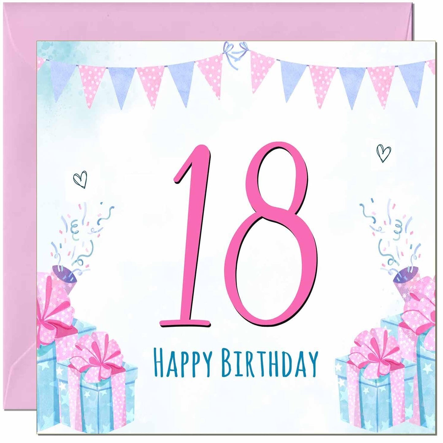 Womens Birthday Card for Ladies Shabby Chic