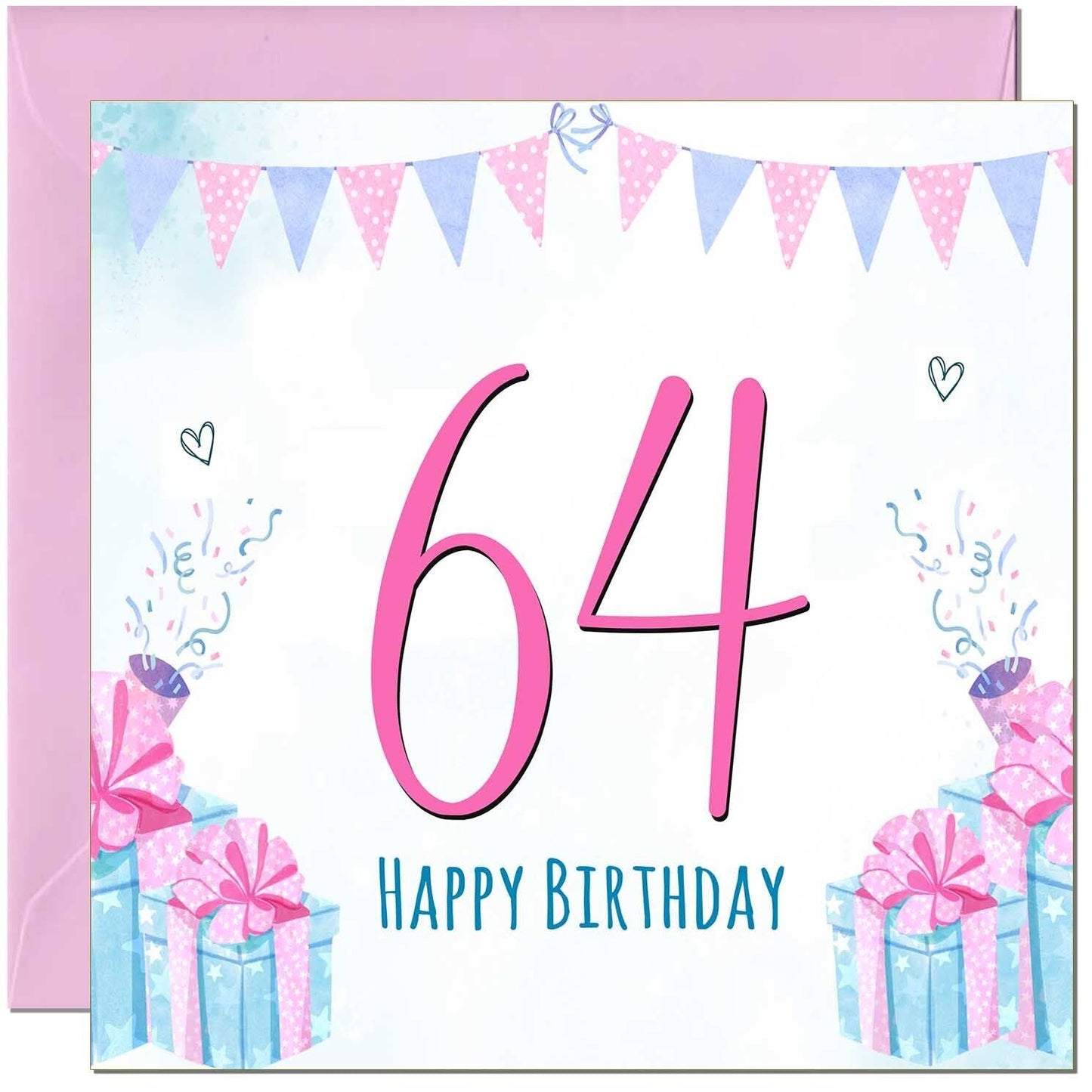 Womens Birthday Card for Ladies Shabby Chic