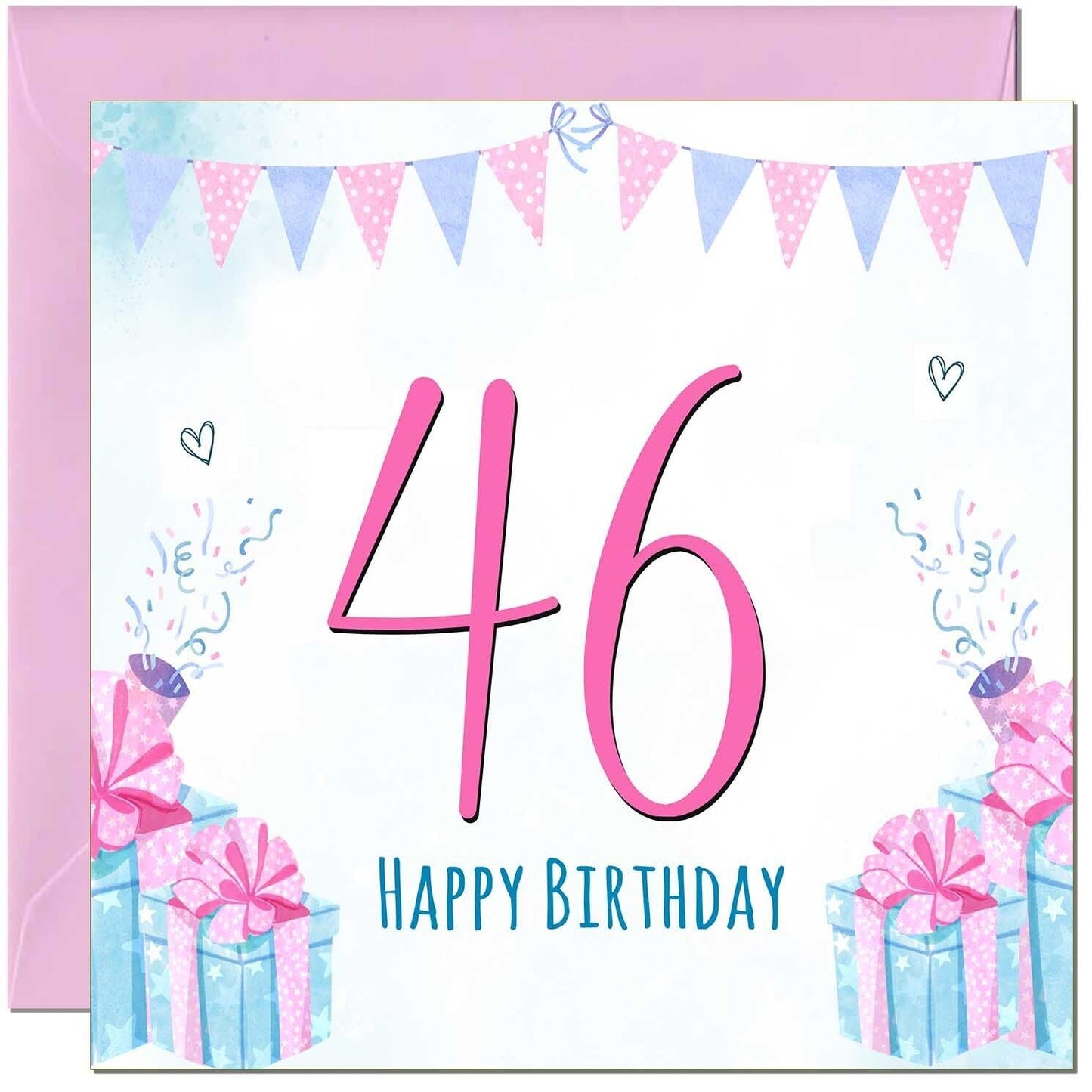 Womens Birthday Card for Ladies Shabby Chic
