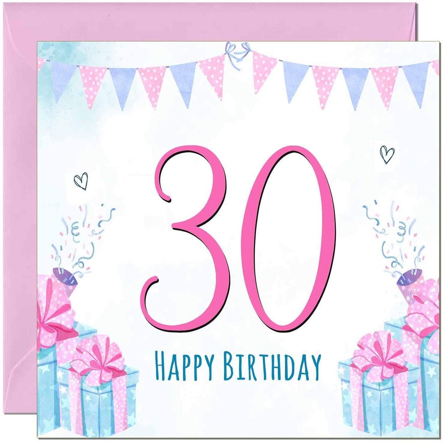 Womens Birthday Card for Ladies Shabby Chic