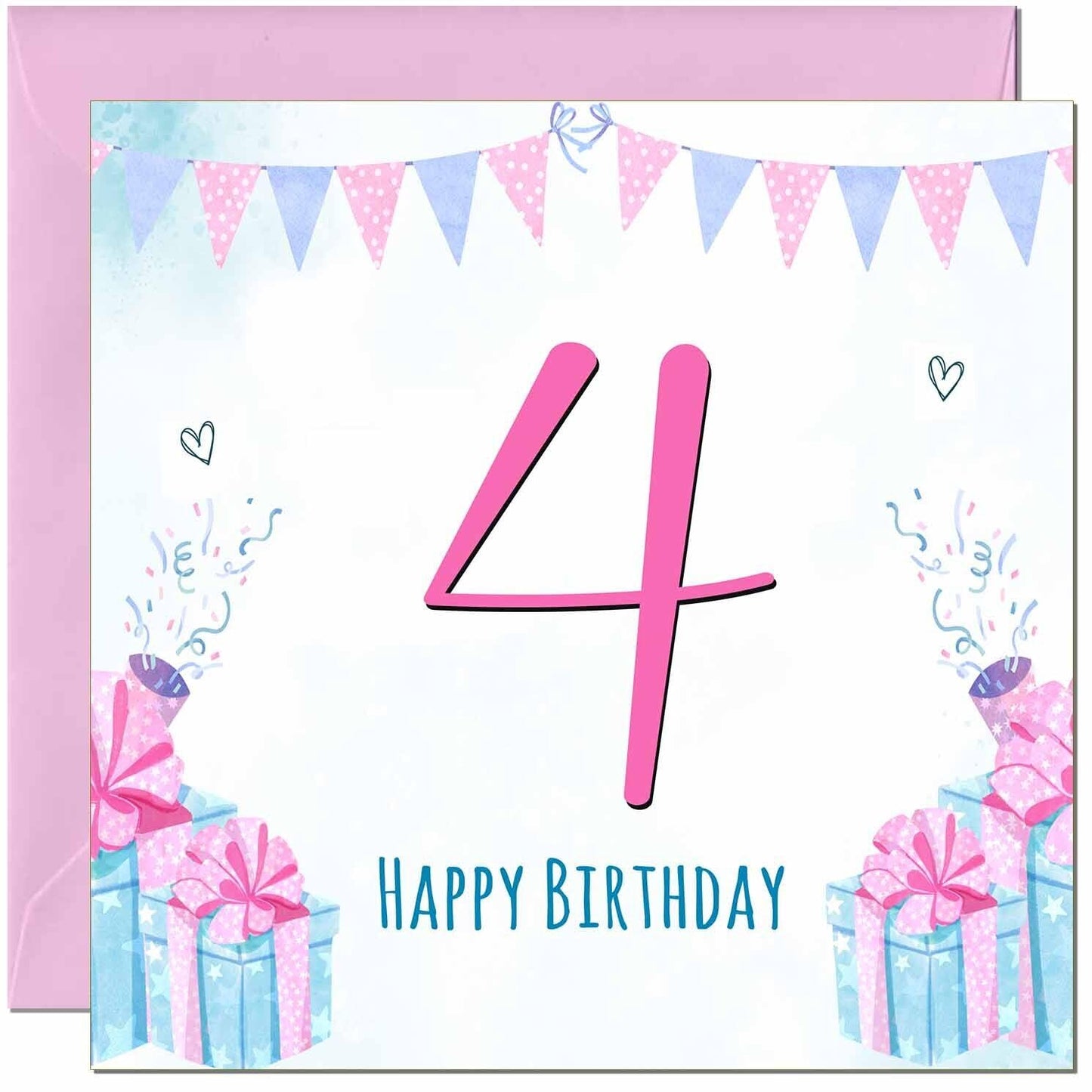 Womens Birthday Card for Ladies Shabby Chic