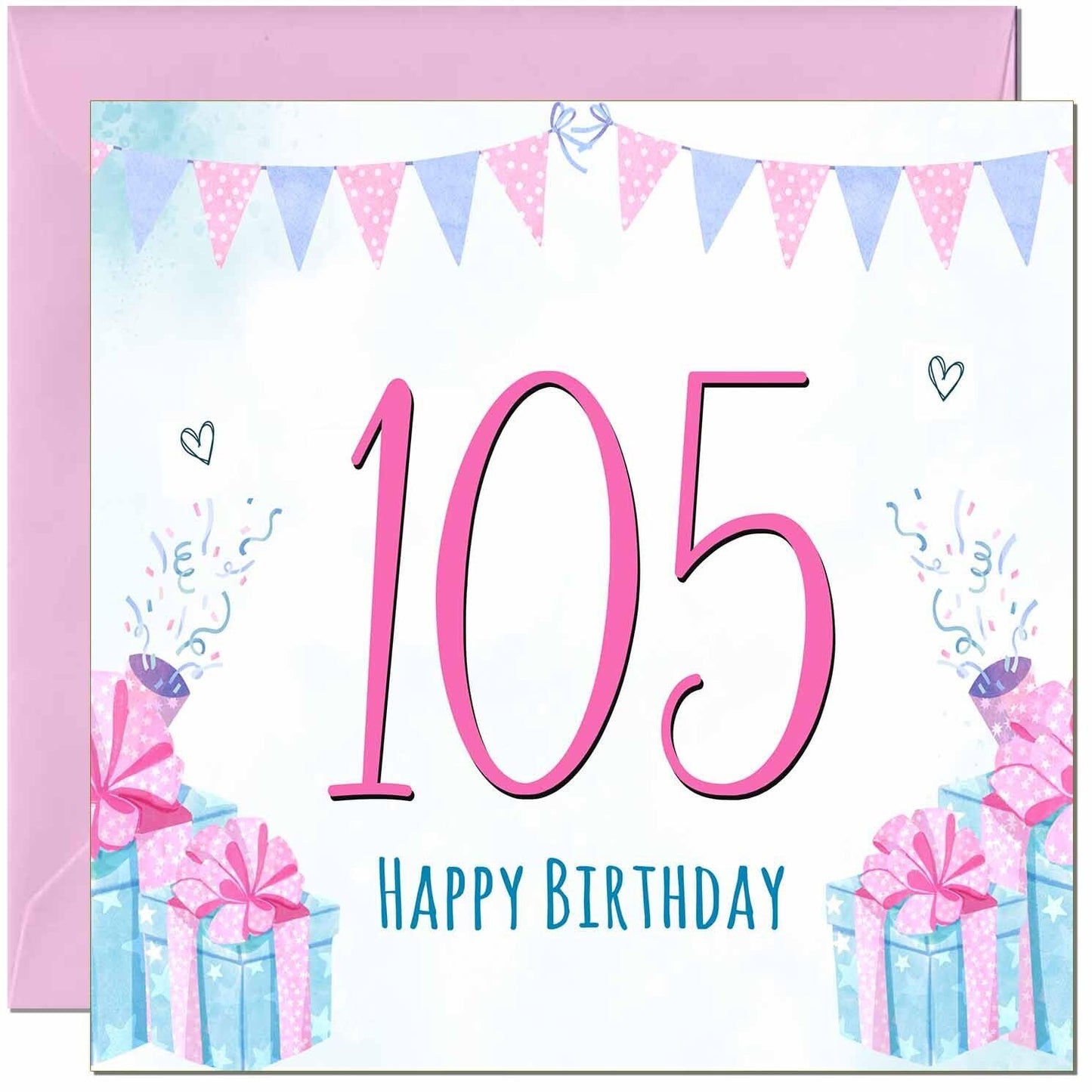 Womens Birthday Card for Ladies Shabby Chic