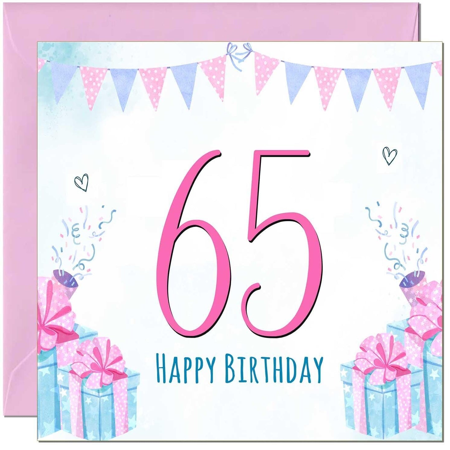 Womens Birthday Card for Ladies Shabby Chic
