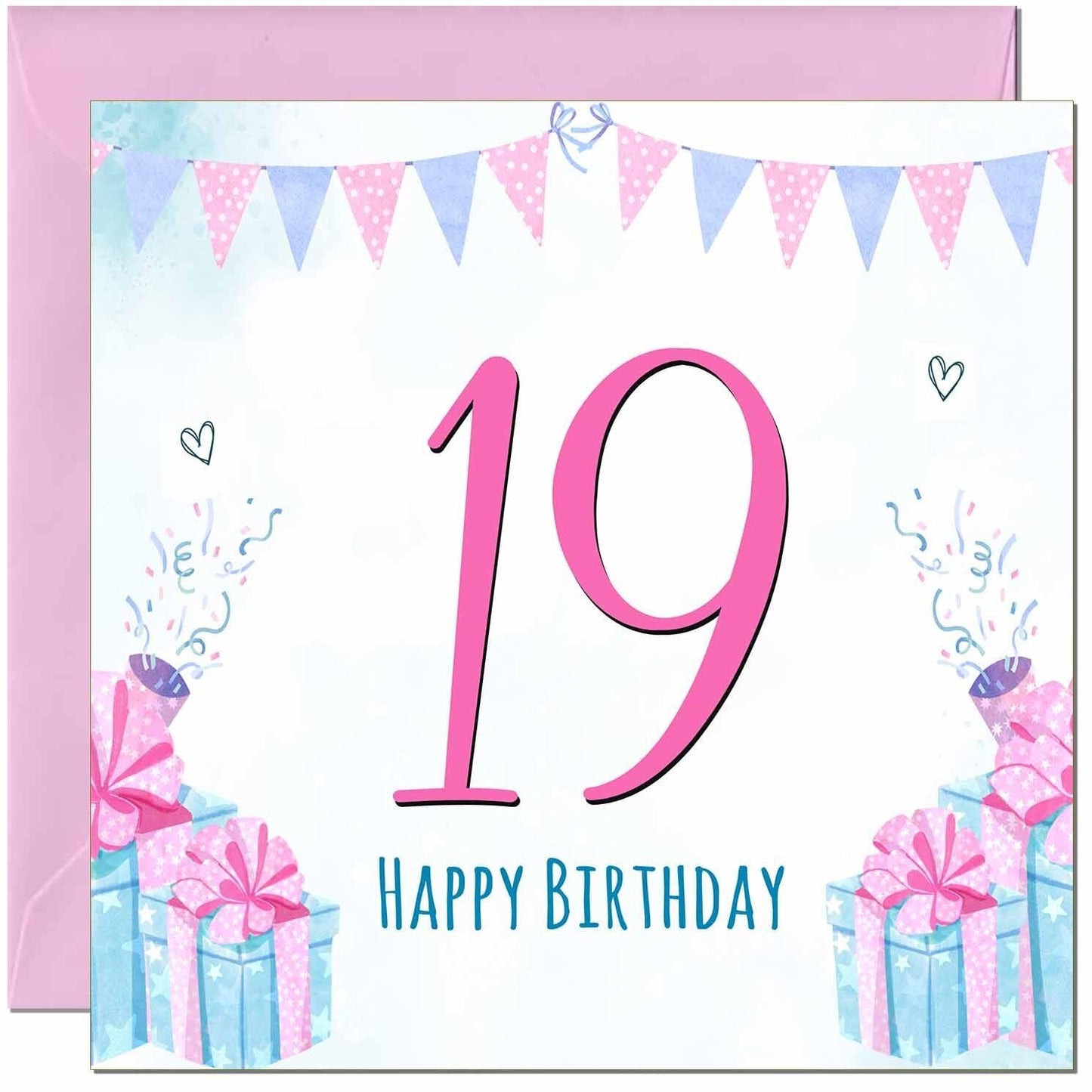 Womens Birthday Card for Ladies Shabby Chic