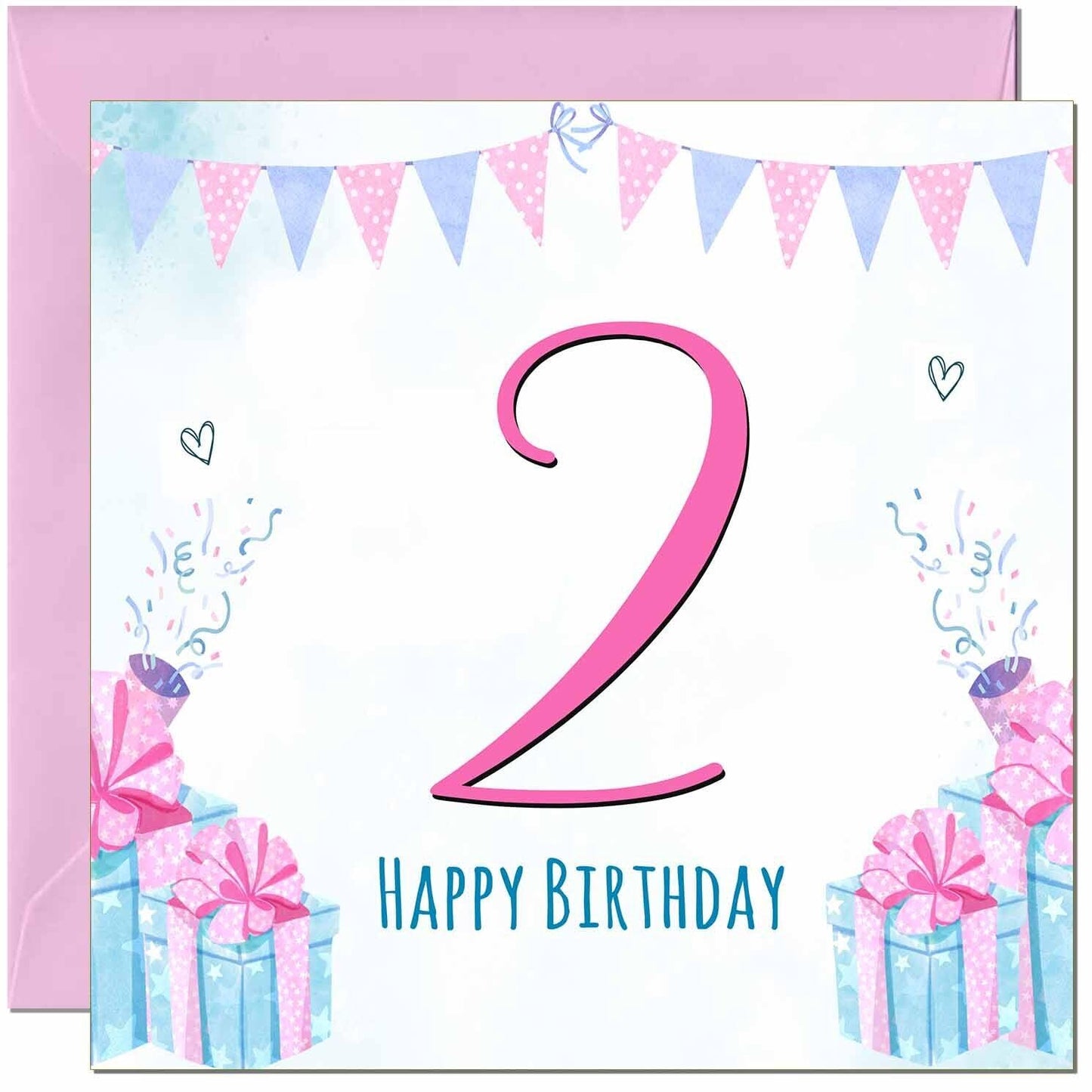 Womens Birthday Card for Ladies Shabby Chic