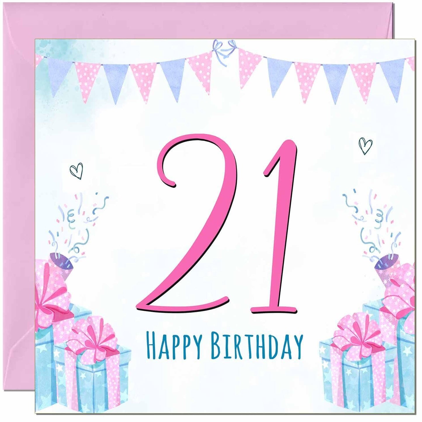 Womens Birthday Card for Ladies Shabby Chic