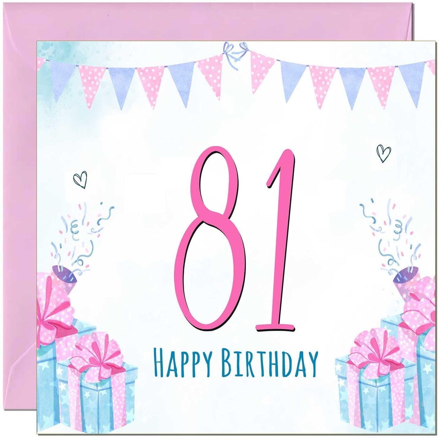 Womens Birthday Card for Ladies Shabby Chic