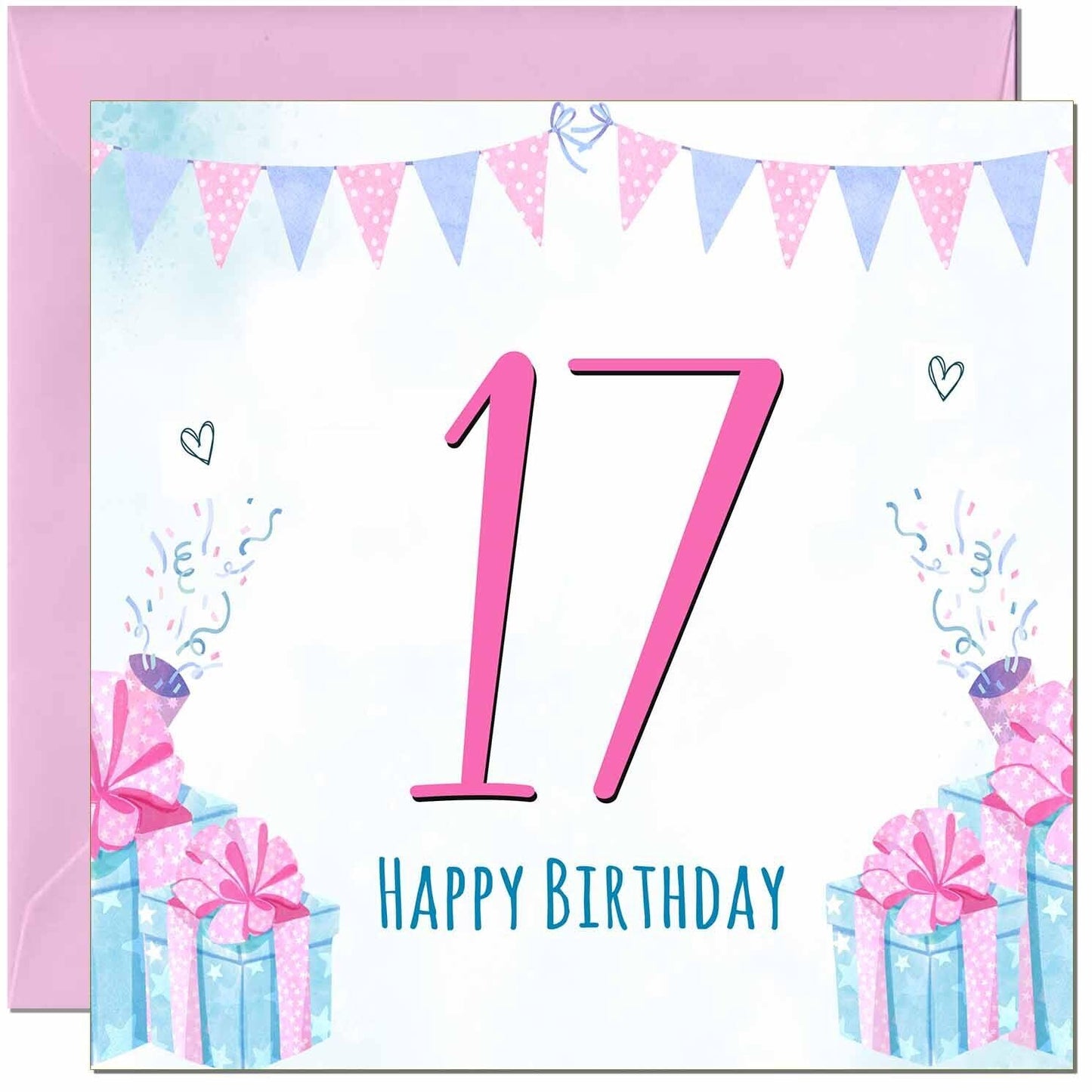 Womens Birthday Card for Ladies Shabby Chic