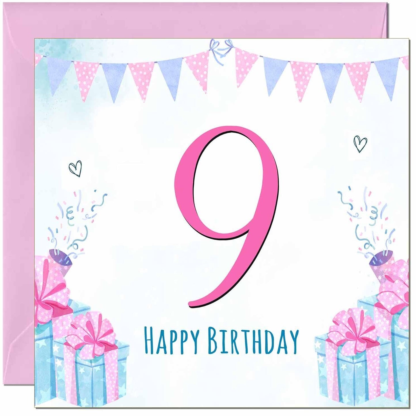 Womens Birthday Card for Ladies Shabby Chic