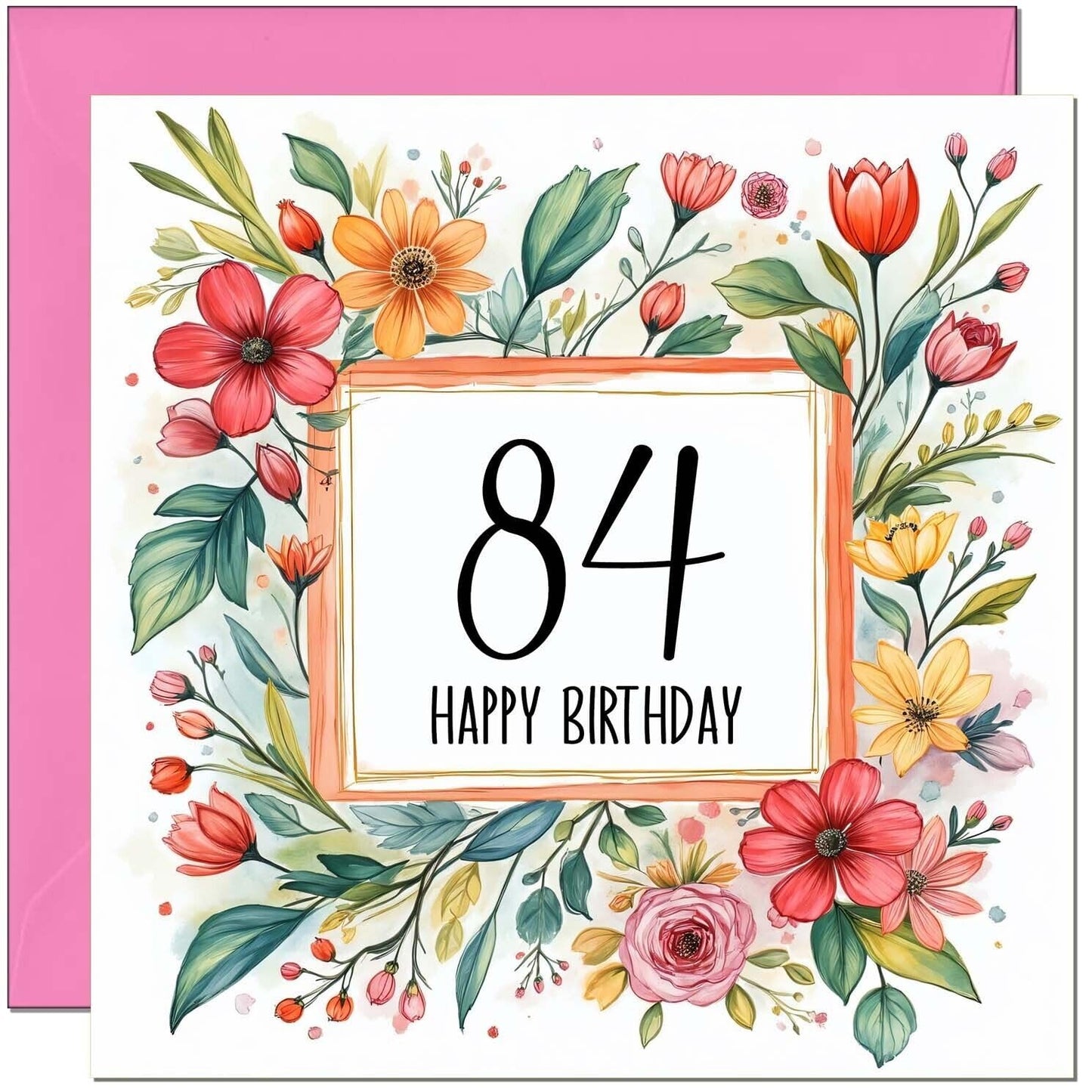 Birthday Card for Women - Any Age - Floral