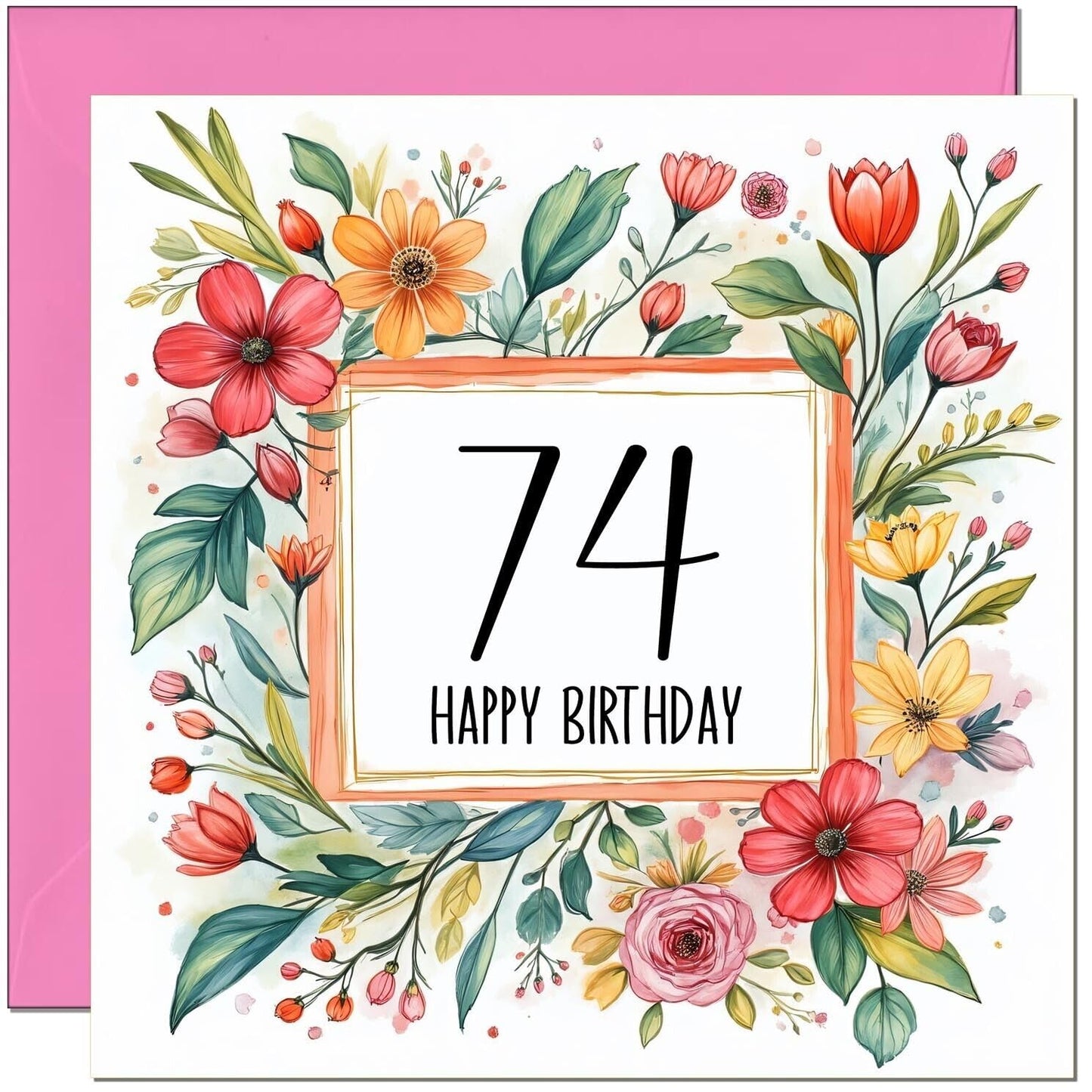 Birthday Card for Women - Any Age - Floral