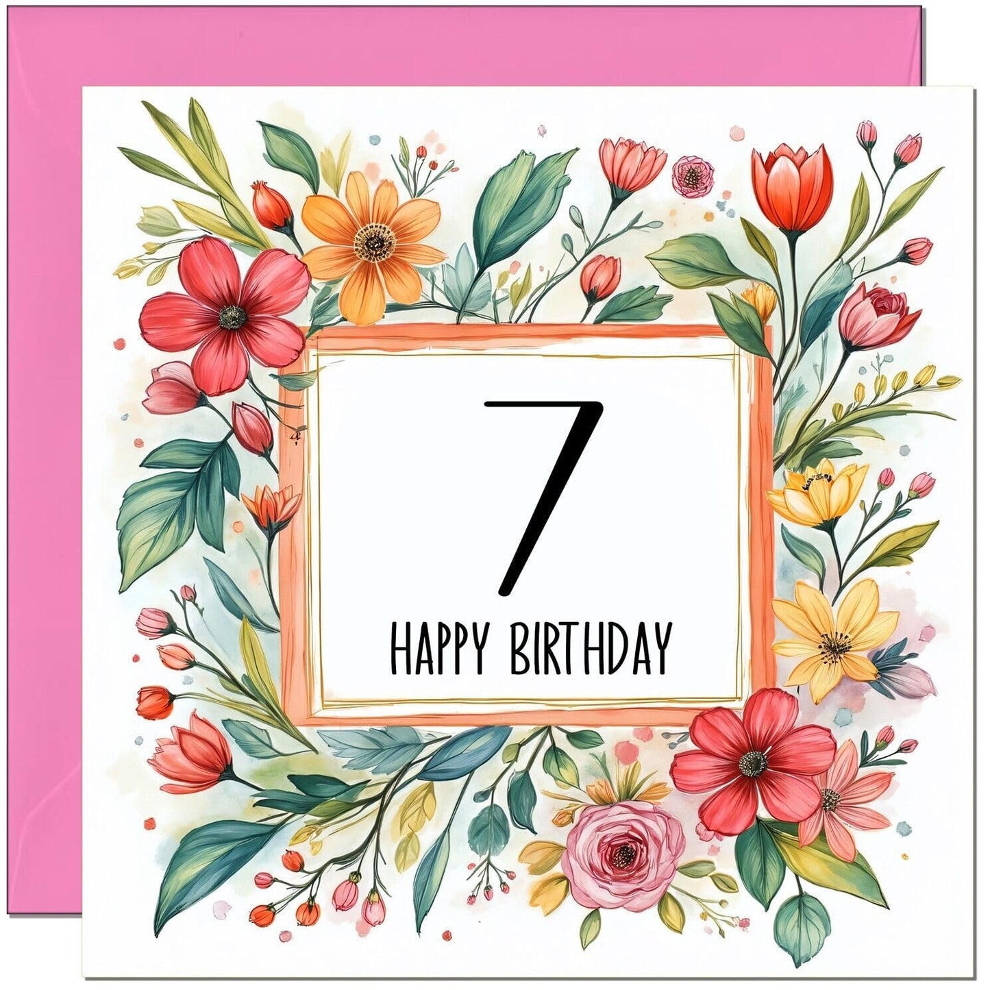 Birthday Card for Women - Any Age - Floral