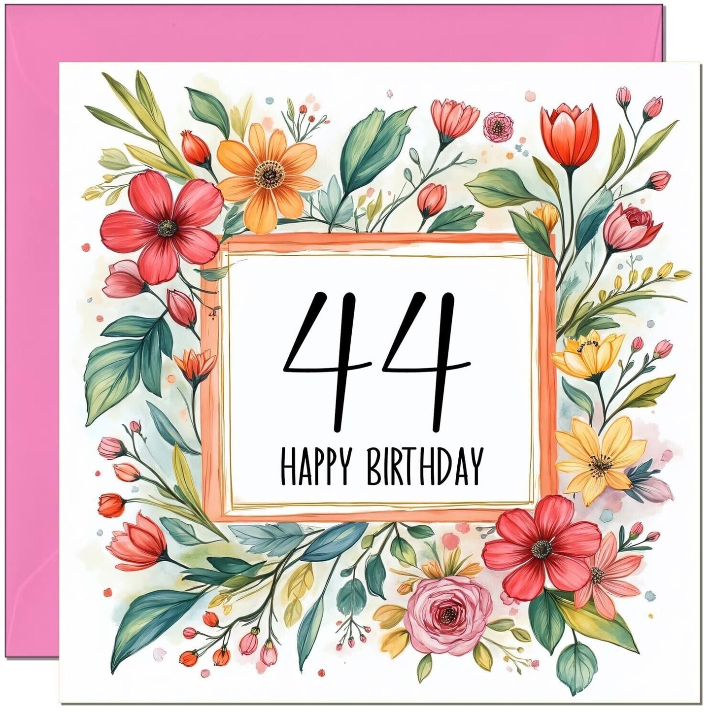 Birthday Card for Women - Any Age - Floral