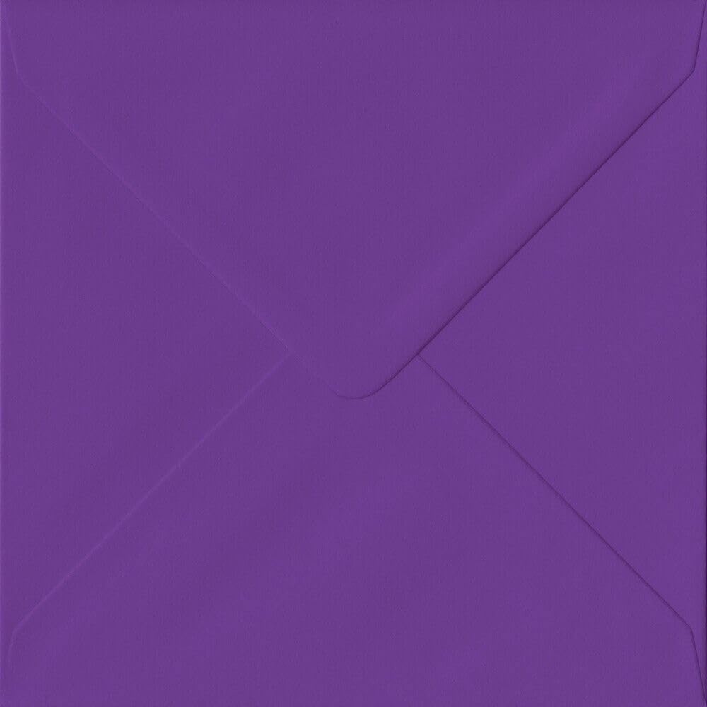 Purple Pumpkins Halloween Card - 145 x 145mm