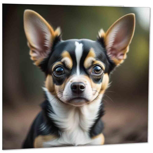 Chihuahua Greeting Card - With Envelope 145mm x 145mm